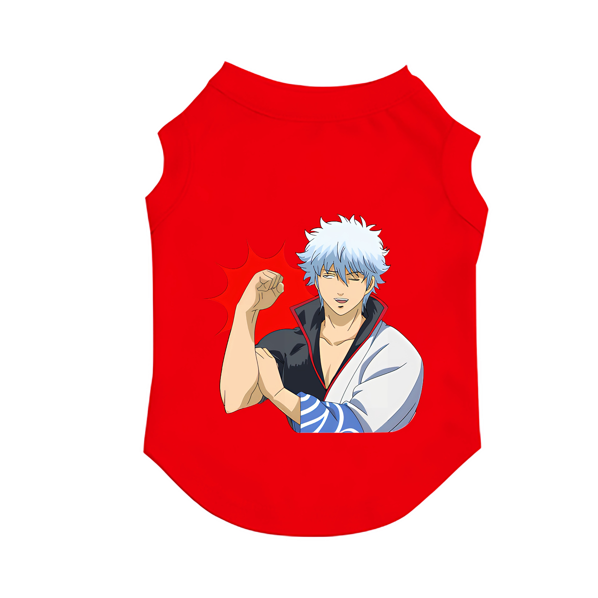 （画像用） ぎんたま 坂田銀時（さかたぎんとき） 神楽 志村新八（しむら しんぱち） GINTAMA Sakata Gintoki Kagura Shimura Shinpachi ペット用ベスト