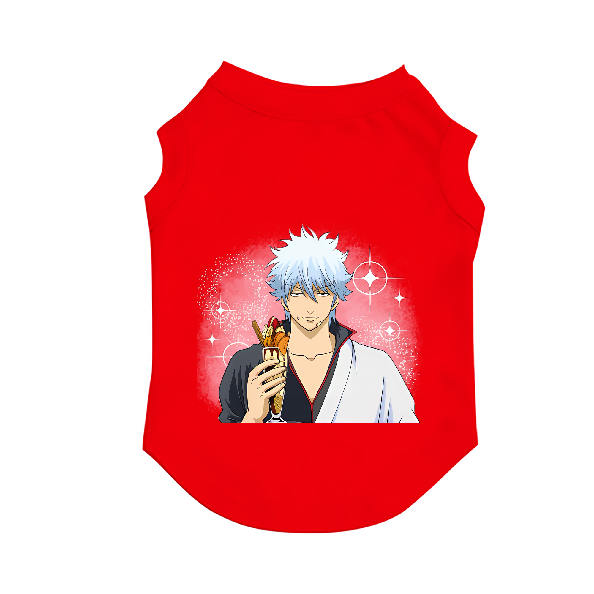 （画像用） ぎんたま 坂田銀時（さかたぎんとき） 神楽 志村新八（しむら しんぱち） GINTAMA Sakata Gintoki Kagura Shimura Shinpachi ペット用ベスト