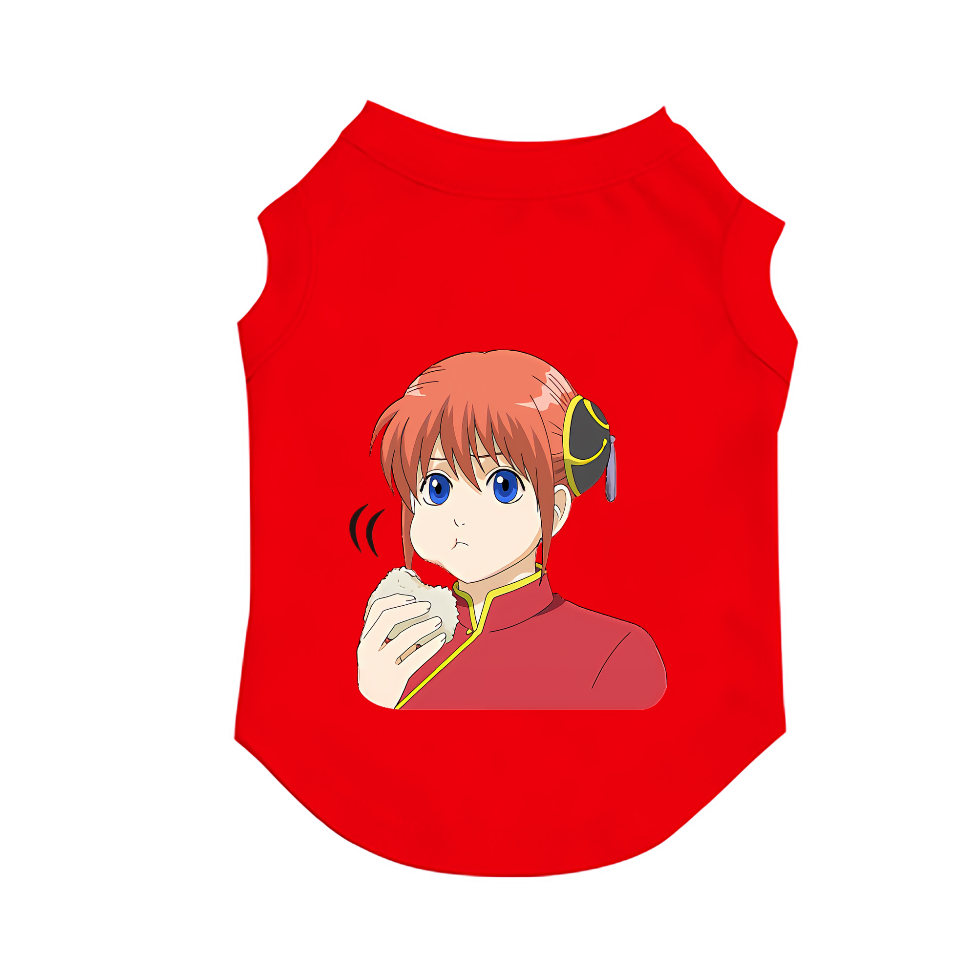 （画像用） ぎんたま 坂田銀時（さかたぎんとき） 神楽 志村新八（しむら しんぱち） GINTAMA Sakata Gintoki Kagura Shimura Shinpachi ペット用ベスト