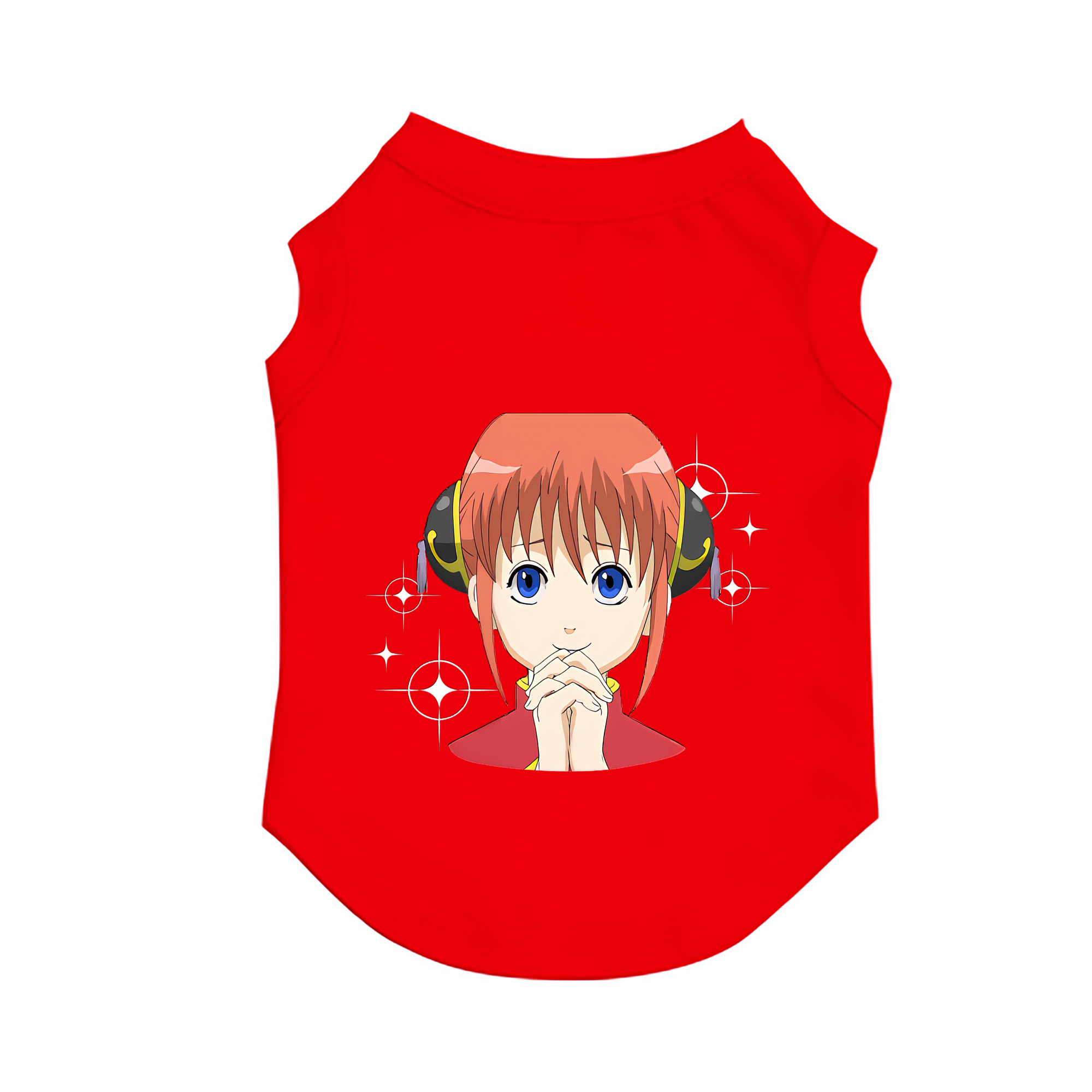 （画像用） ぎんたま 坂田銀時（さかたぎんとき） 神楽 志村新八（しむら しんぱち） GINTAMA Sakata Gintoki Kagura Shimura Shinpachi ペット用ベスト