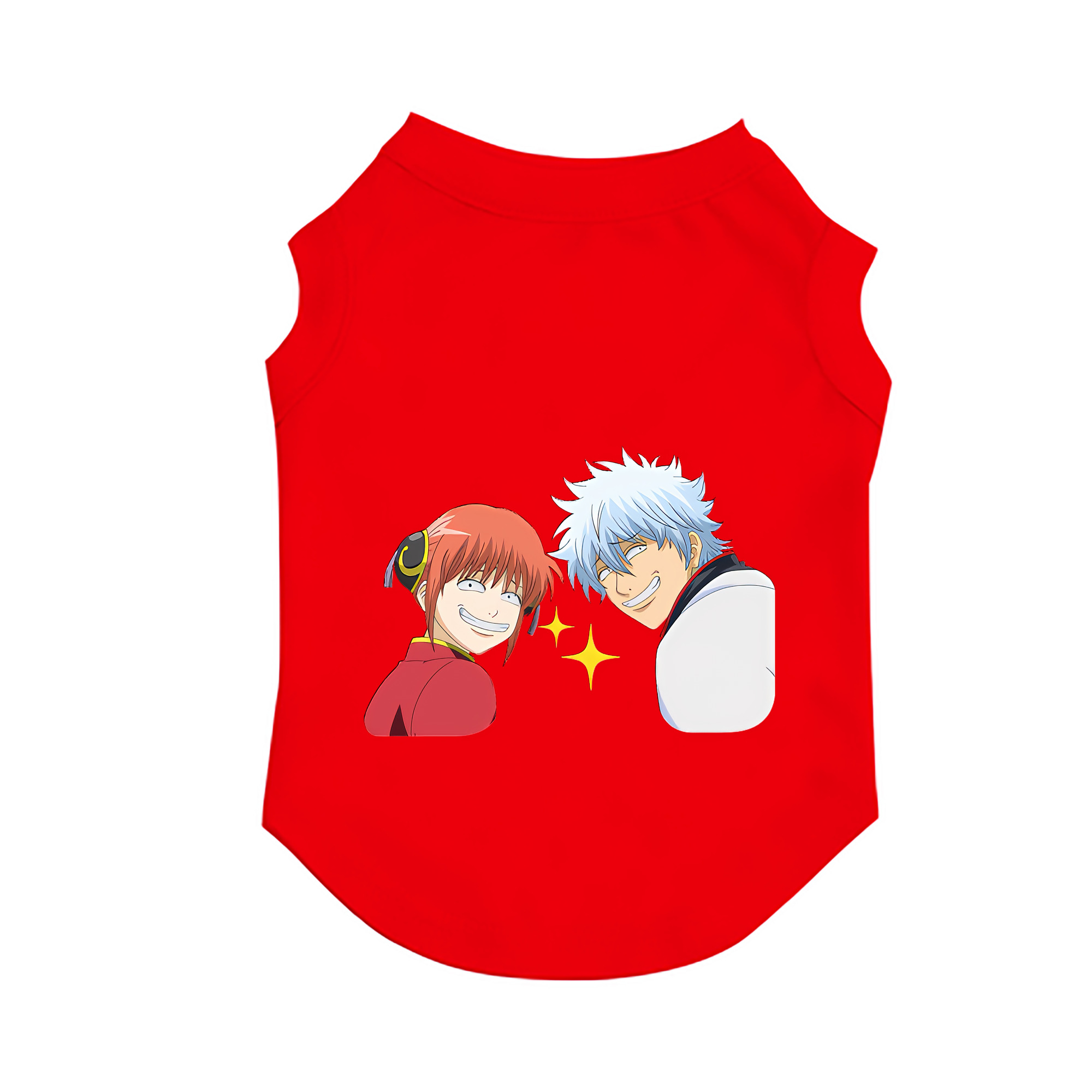 （画像用） ぎんたま 坂田銀時（さかたぎんとき） 神楽 志村新八（しむら しんぱち） GINTAMA Sakata Gintoki Kagura Shimura Shinpachi ペット用ベスト