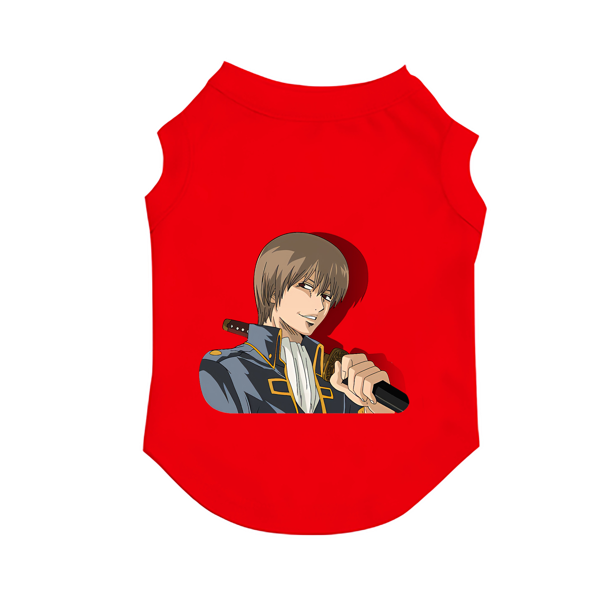 （画像用） ぎんたま 坂田銀時（さかたぎんとき） 神楽 志村新八（しむら しんぱち） GINTAMA Sakata Gintoki Kagura Shimura Shinpachi ペット用ベスト