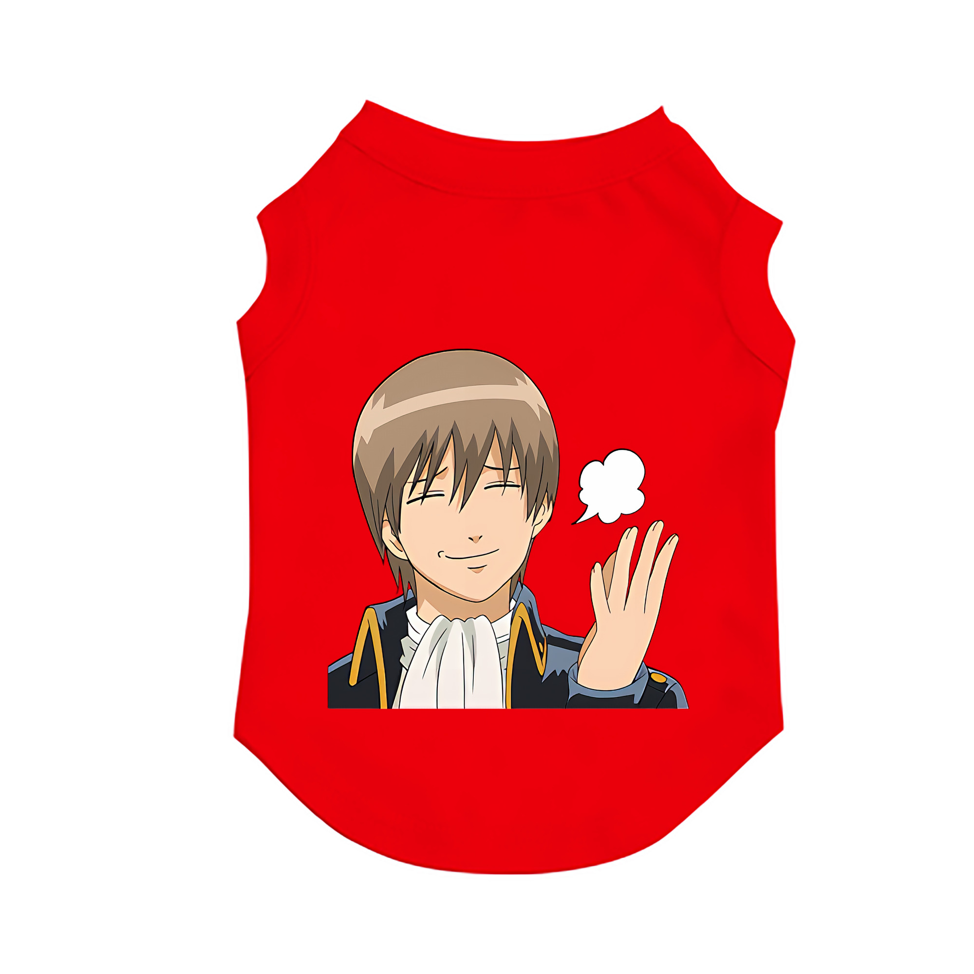 （画像用） ぎんたま 坂田銀時（さかたぎんとき） 神楽 志村新八（しむら しんぱち） GINTAMA Sakata Gintoki Kagura Shimura Shinpachi ペット用ベスト