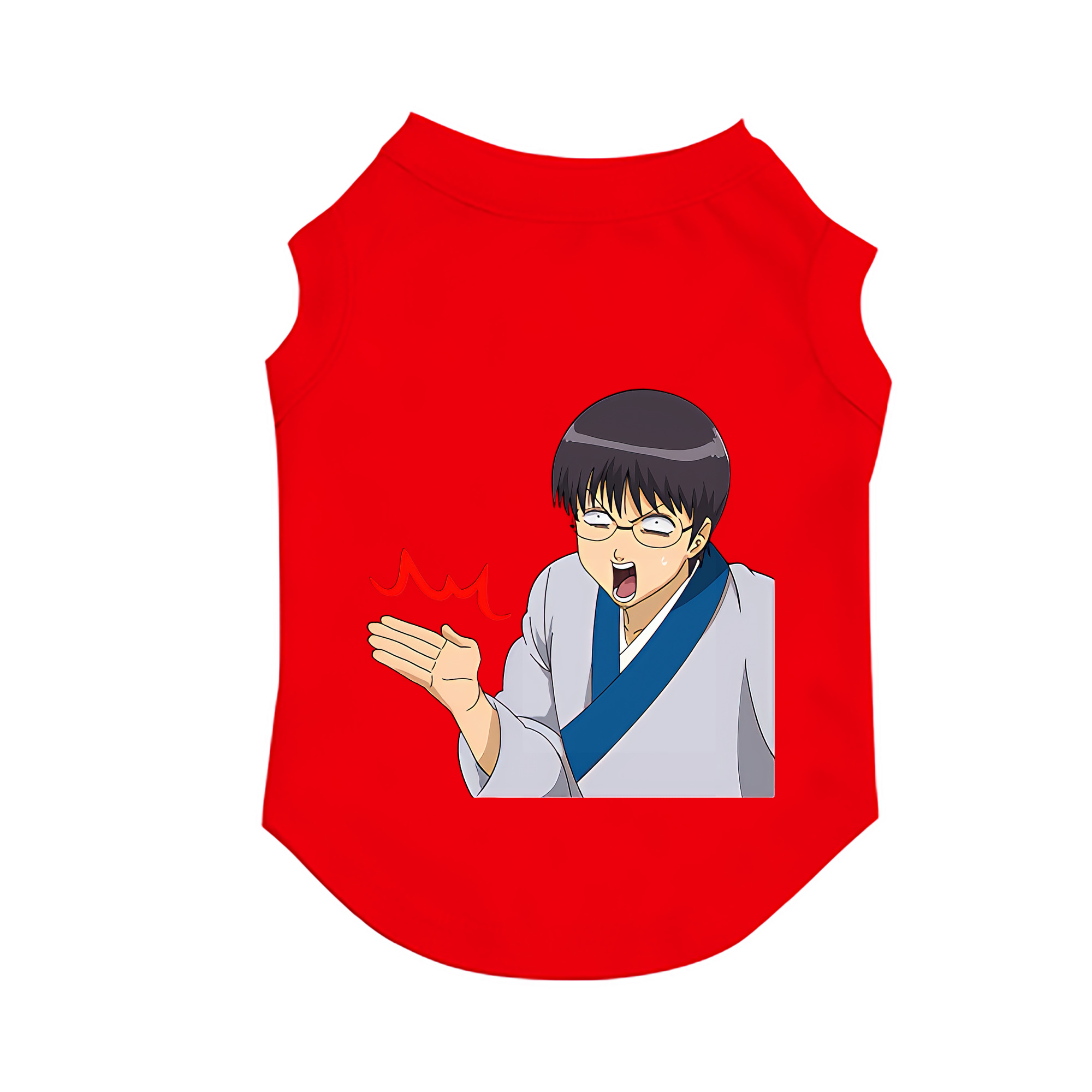 （画像用） ぎんたま 坂田銀時（さかたぎんとき） 神楽 志村新八（しむら しんぱち） GINTAMA Sakata Gintoki Kagura Shimura Shinpachi ペット用ベスト