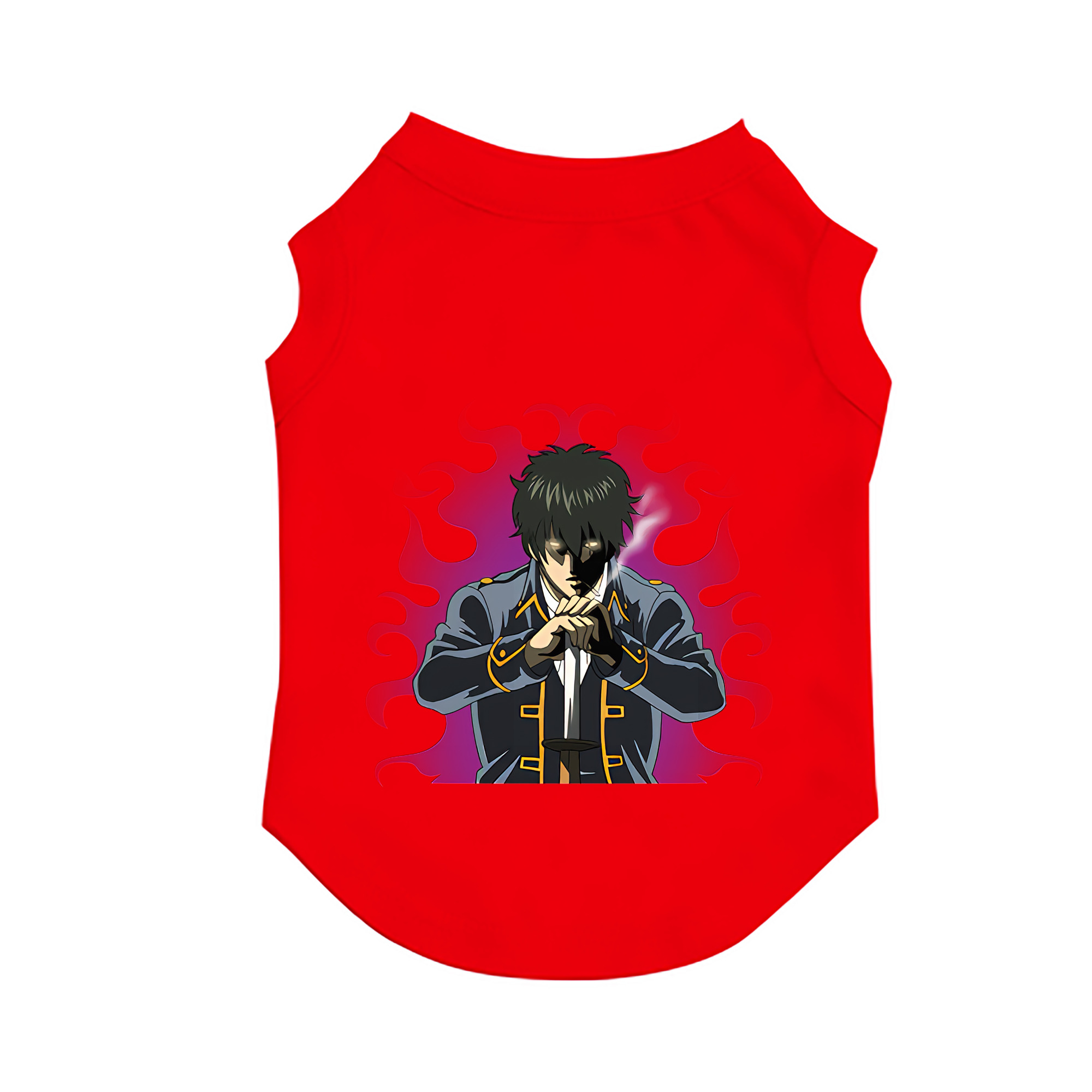 （画像用） ぎんたま 坂田銀時（さかたぎんとき） 神楽 志村新八（しむら しんぱち） GINTAMA Sakata Gintoki Kagura Shimura Shinpachi ペット用ベスト