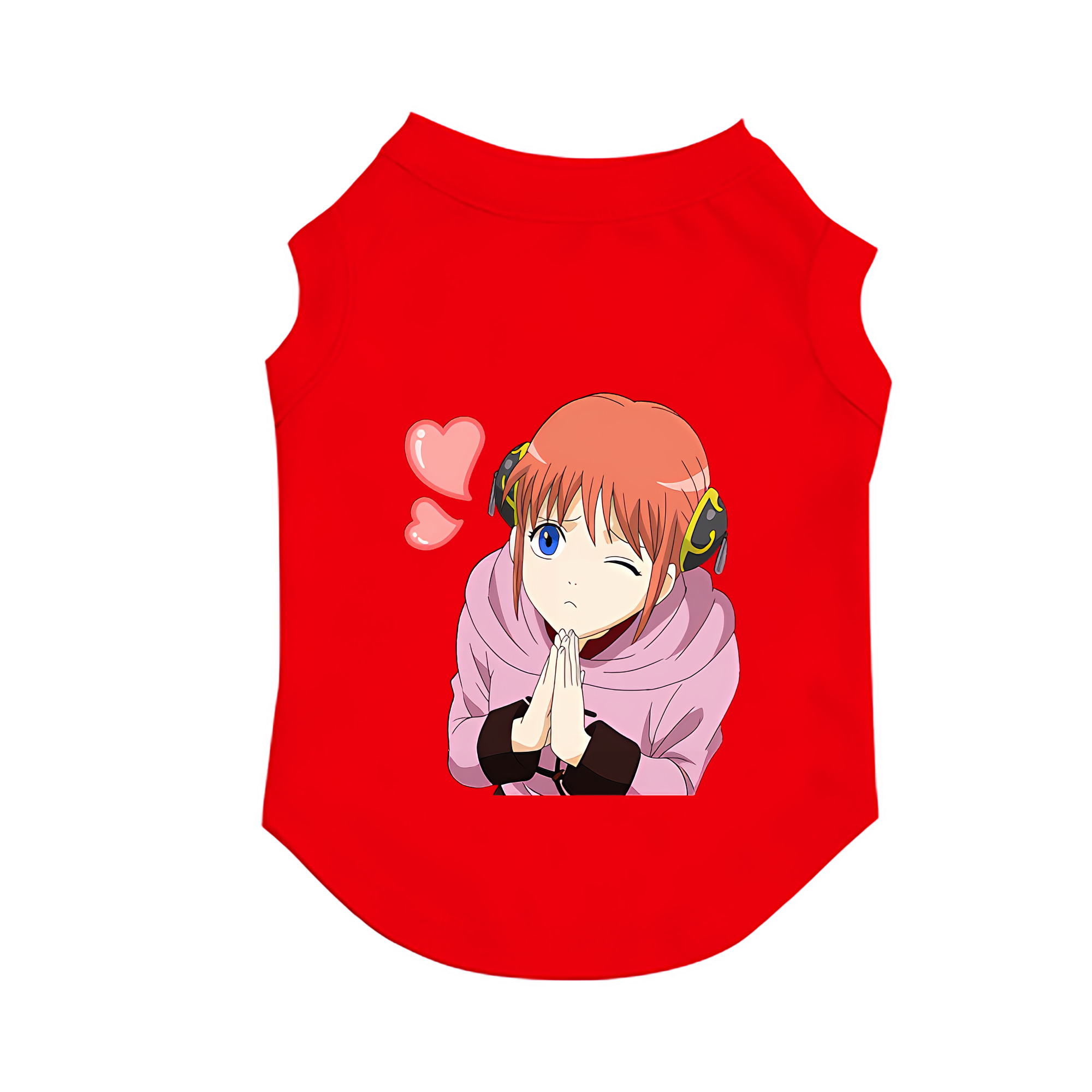 （画像用） ぎんたま 坂田銀時（さかたぎんとき） 神楽 志村新八（しむら しんぱち） GINTAMA Sakata Gintoki Kagura Shimura Shinpachi ペット用ベスト