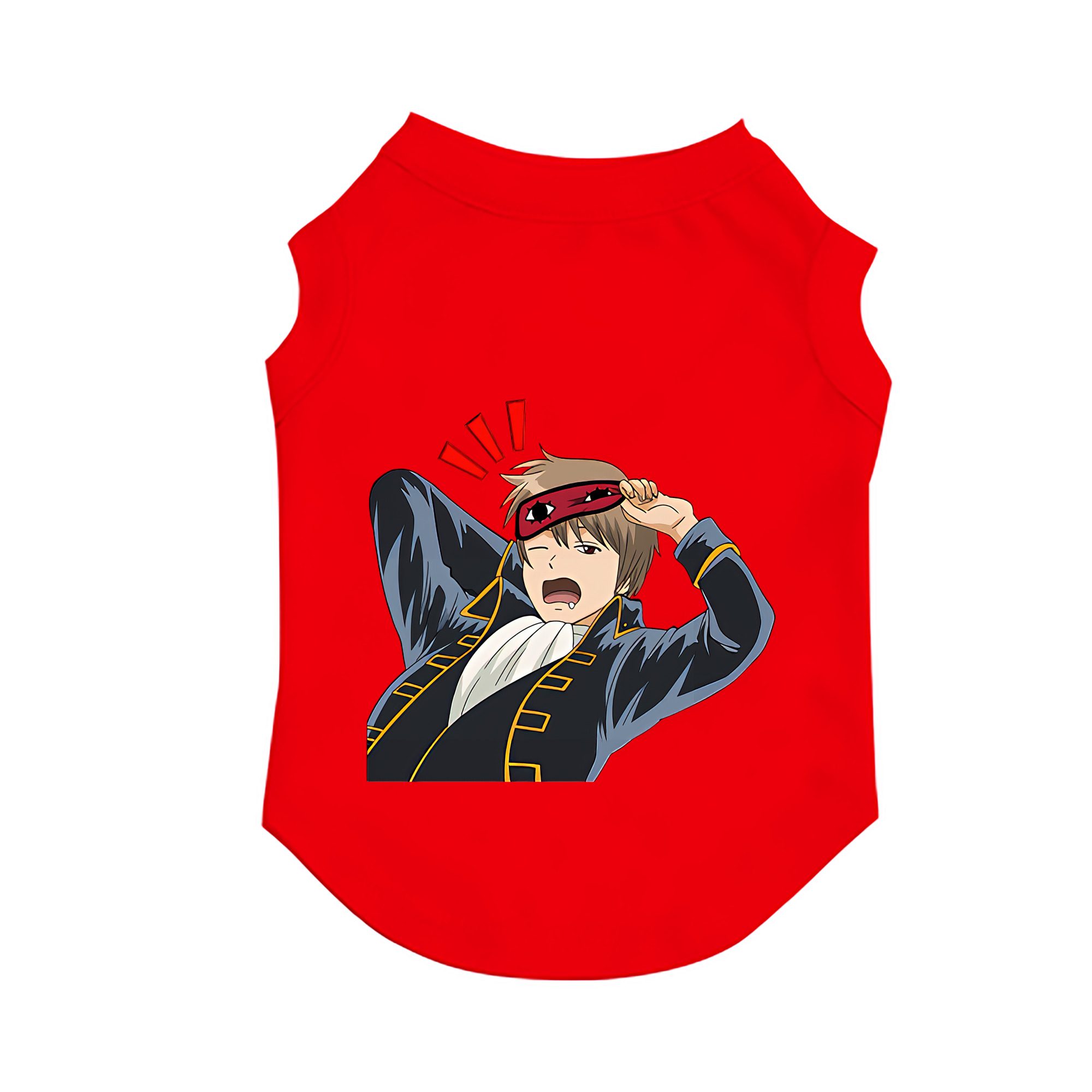 （画像用） ぎんたま 坂田銀時（さかたぎんとき） 神楽 志村新八（しむら しんぱち） GINTAMA Sakata Gintoki Kagura Shimura Shinpachi ペット用ベスト