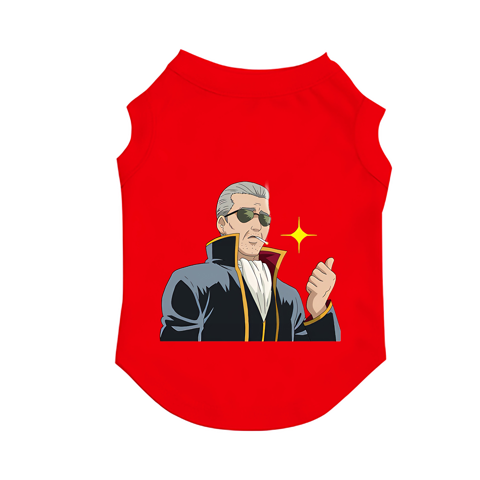 （画像用） ぎんたま 坂田銀時（さかたぎんとき） 神楽 志村新八（しむら しんぱち） GINTAMA Sakata Gintoki Kagura Shimura Shinpachi ペット用ベスト