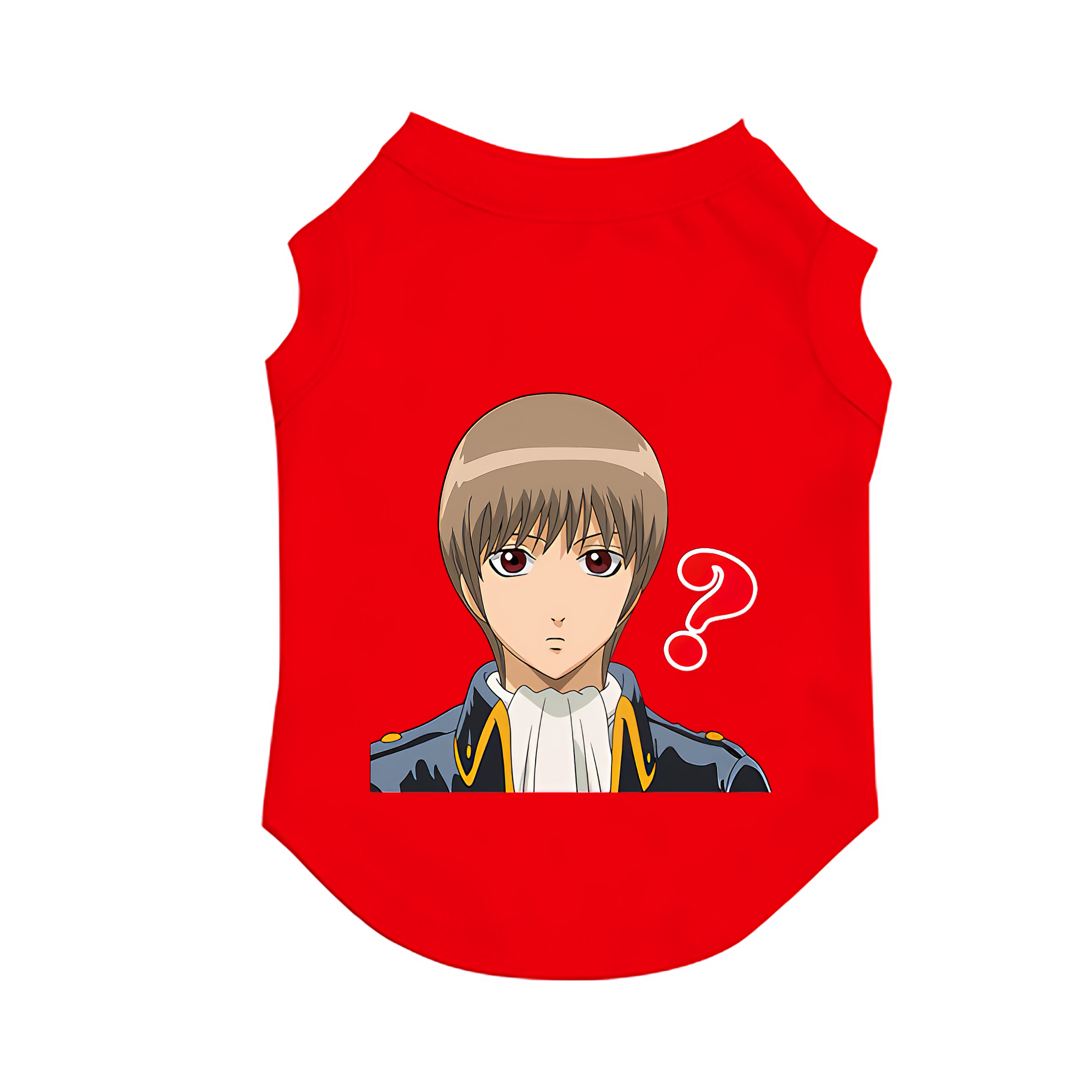 （画像用） ぎんたま 坂田銀時（さかたぎんとき） 神楽 志村新八（しむら しんぱち） GINTAMA Sakata Gintoki Kagura Shimura Shinpachi ペット用ベスト