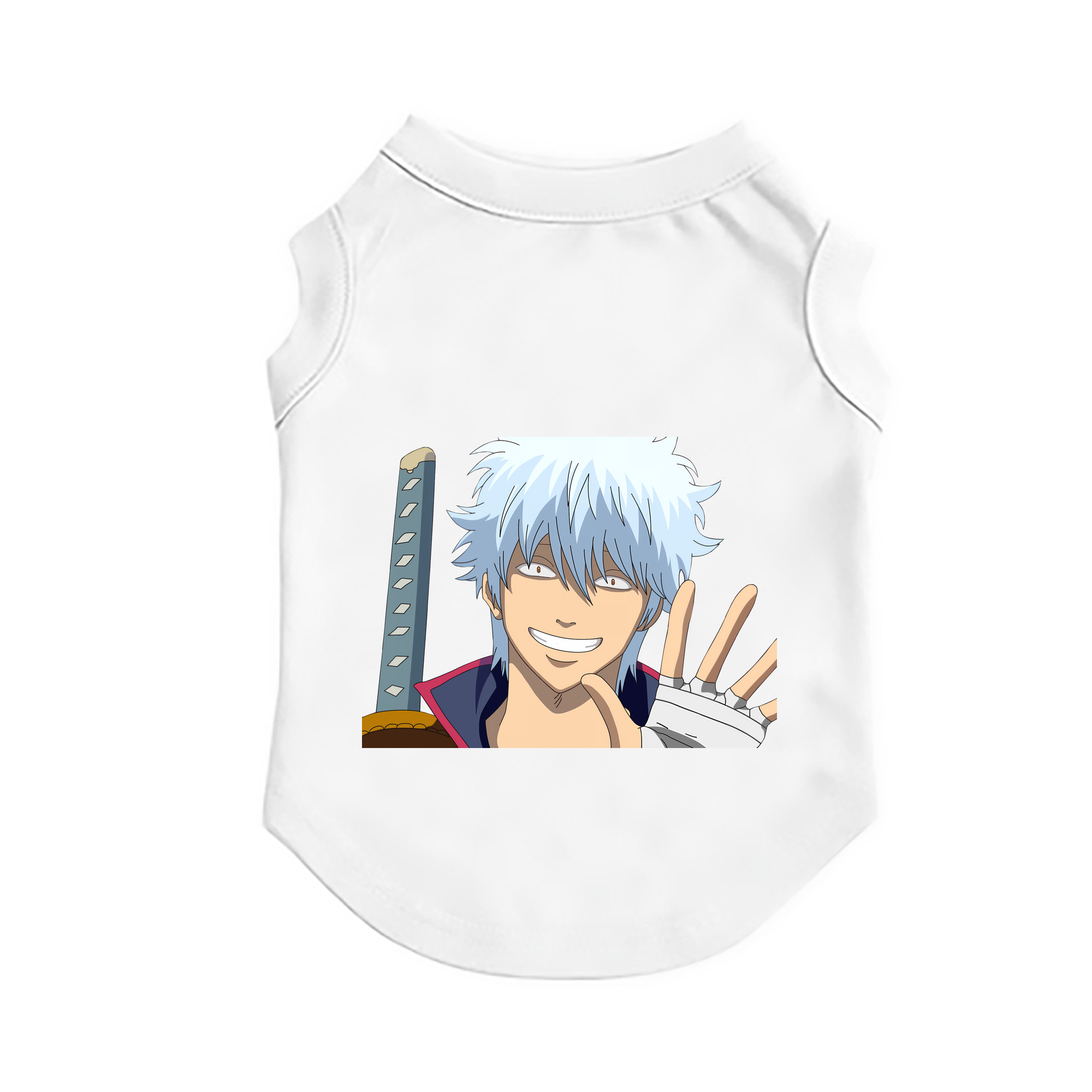 （画像用） ぎんたま 坂田銀時（さかたぎんとき） 神楽 志村新八（しむら しんぱち） GINTAMA Sakata Gintoki Kagura Shimura Shinpachi ペット用ベスト