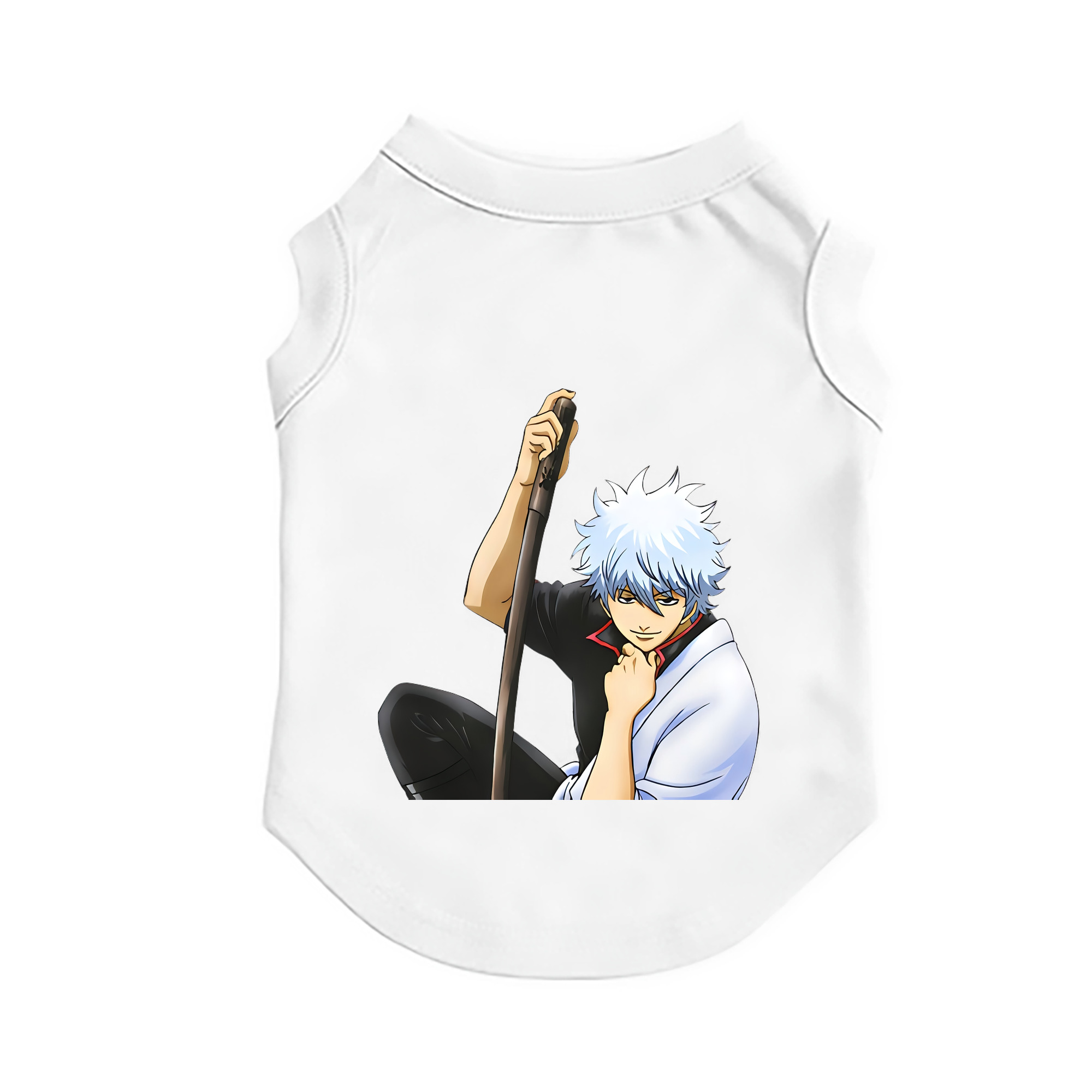 （画像用） ぎんたま 坂田銀時（さかたぎんとき） 神楽 志村新八（しむら しんぱち） GINTAMA Sakata Gintoki Kagura Shimura Shinpachi ペット用ベスト
