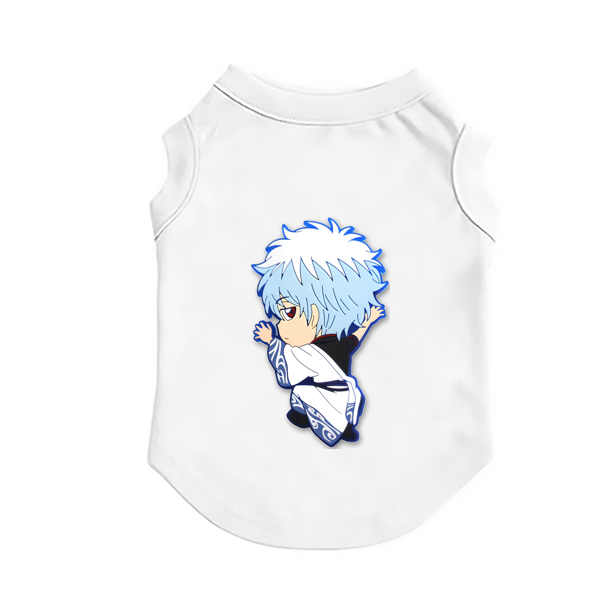 （画像用） ぎんたま 坂田銀時（さかたぎんとき） 神楽 志村新八（しむら しんぱち） GINTAMA Sakata Gintoki Kagura Shimura Shinpachi ペット用ベスト
