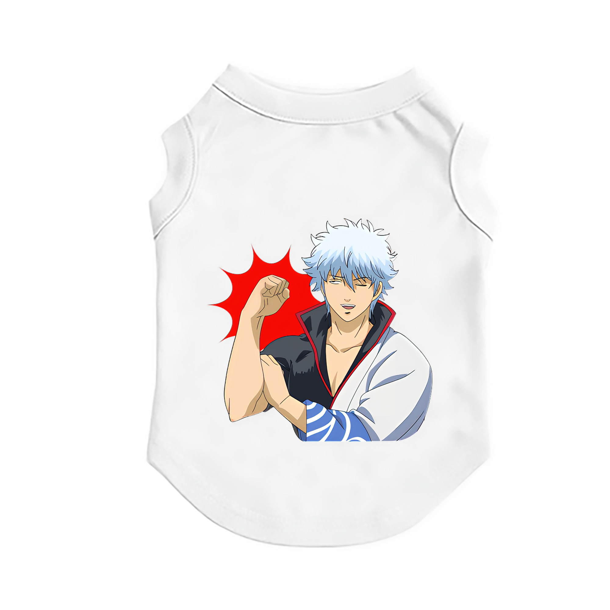 （画像用） ぎんたま 坂田銀時（さかたぎんとき） 神楽 志村新八（しむら しんぱち） GINTAMA Sakata Gintoki Kagura Shimura Shinpachi ペット用ベスト