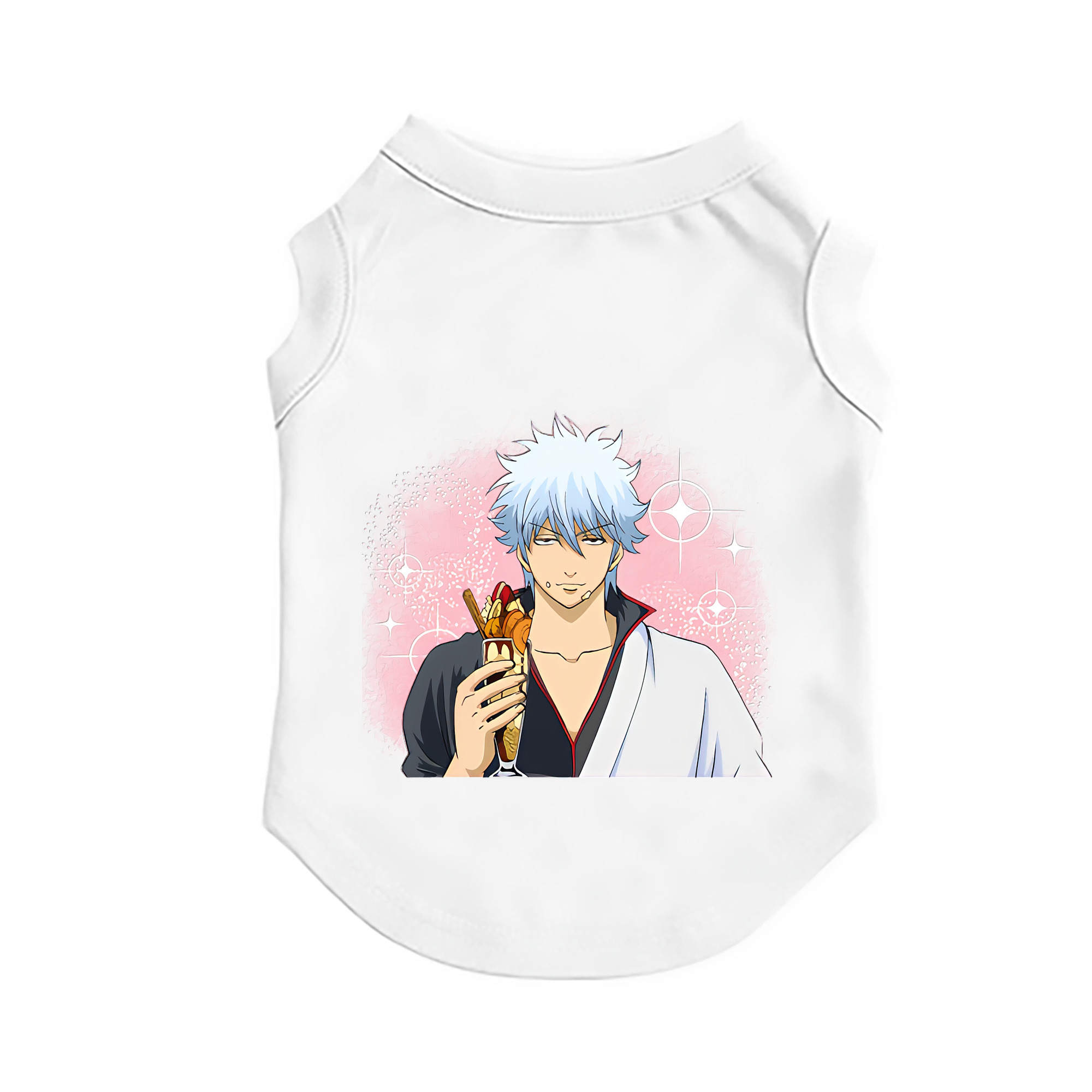 （画像用） ぎんたま 坂田銀時（さかたぎんとき） 神楽 志村新八（しむら しんぱち） GINTAMA Sakata Gintoki Kagura Shimura Shinpachi ペット用ベスト