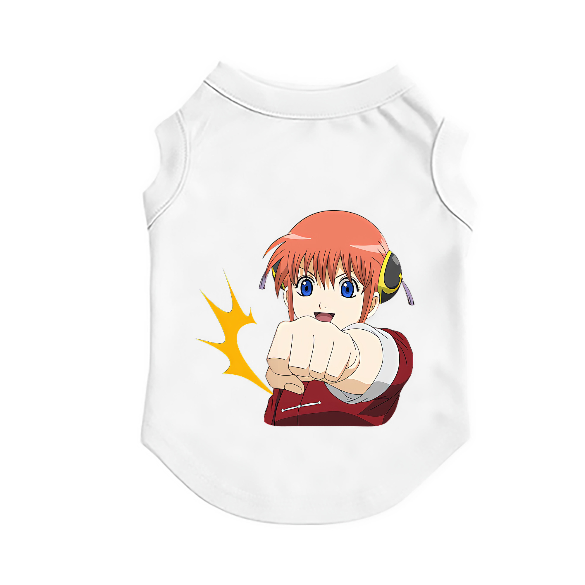 （画像用） ぎんたま 坂田銀時（さかたぎんとき） 神楽 志村新八（しむら しんぱち） GINTAMA Sakata Gintoki Kagura Shimura Shinpachi ペット用ベスト