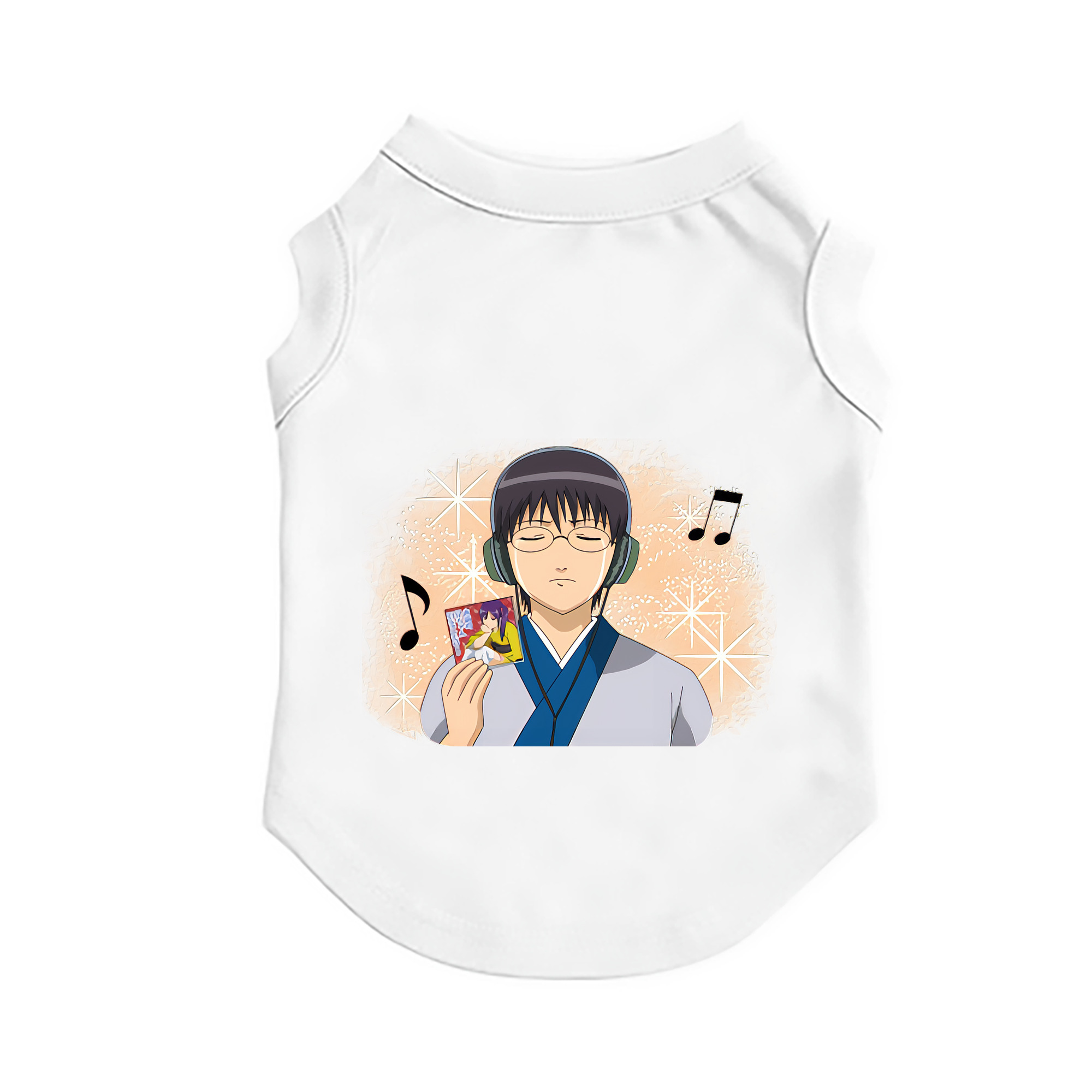 （画像用） ぎんたま 坂田銀時（さかたぎんとき） 神楽 志村新八（しむら しんぱち） GINTAMA Sakata Gintoki Kagura Shimura Shinpachi ペット用ベスト