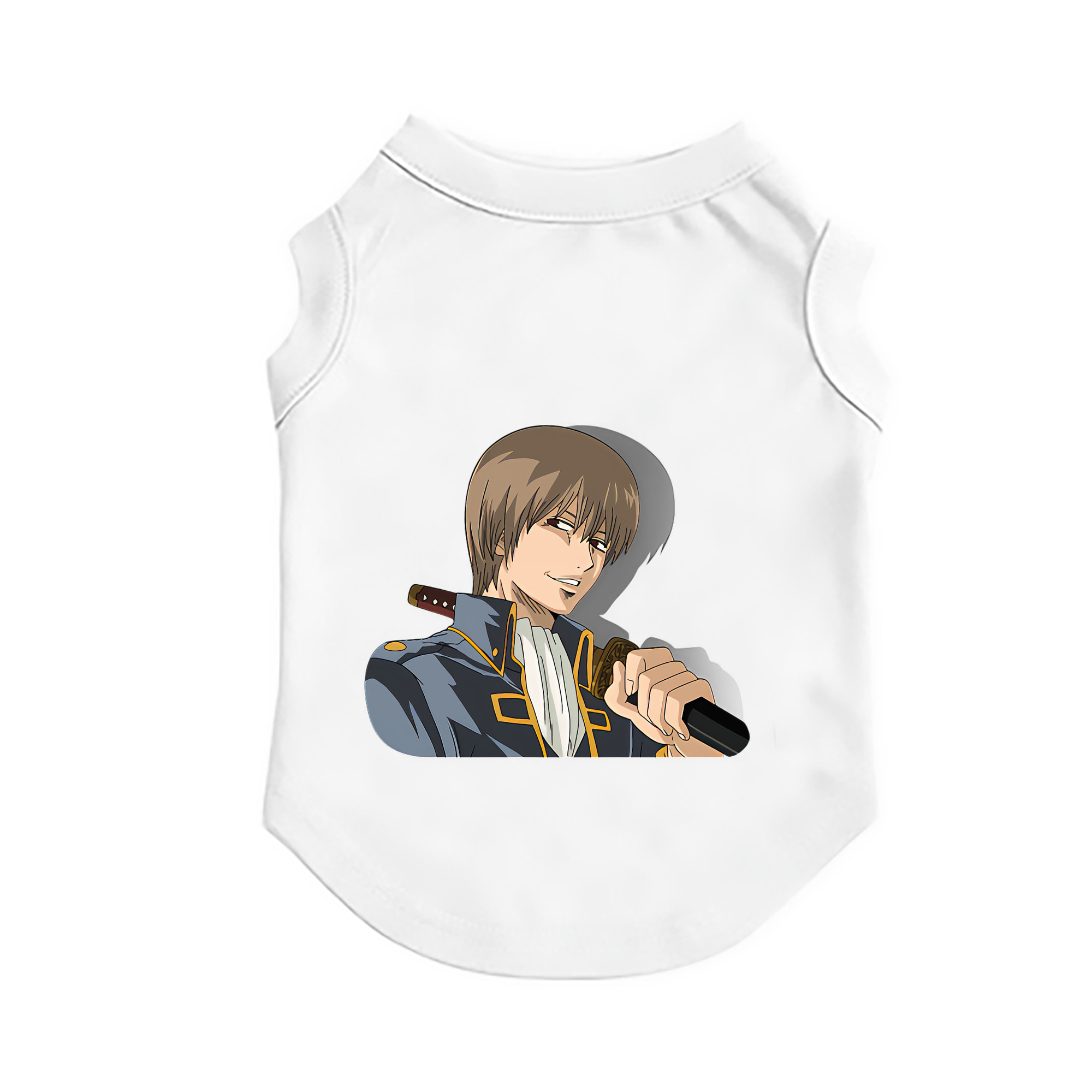 （画像用） ぎんたま 坂田銀時（さかたぎんとき） 神楽 志村新八（しむら しんぱち） GINTAMA Sakata Gintoki Kagura Shimura Shinpachi ペット用ベスト