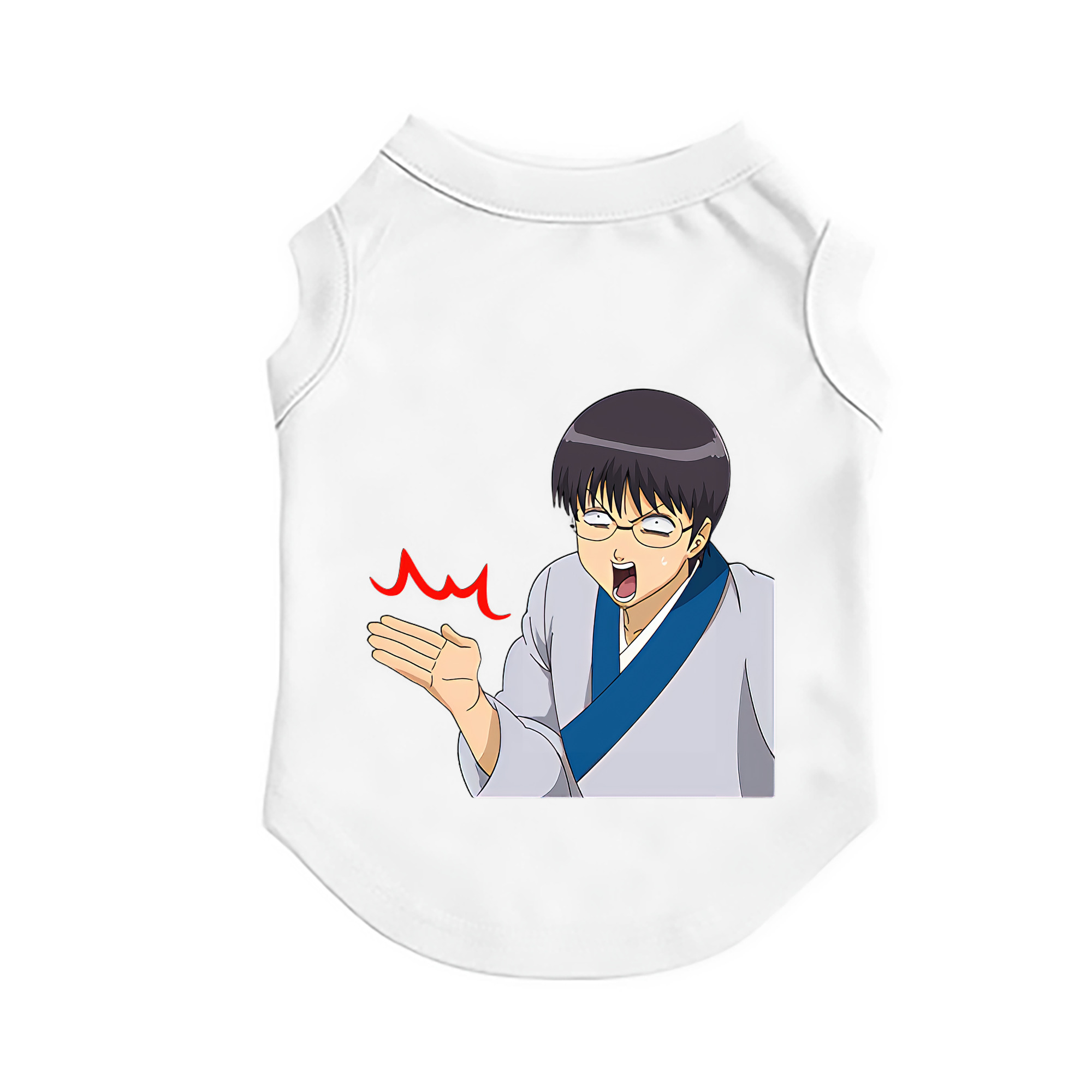 （画像用） ぎんたま 坂田銀時（さかたぎんとき） 神楽 志村新八（しむら しんぱち） GINTAMA Sakata Gintoki Kagura Shimura Shinpachi ペット用ベスト