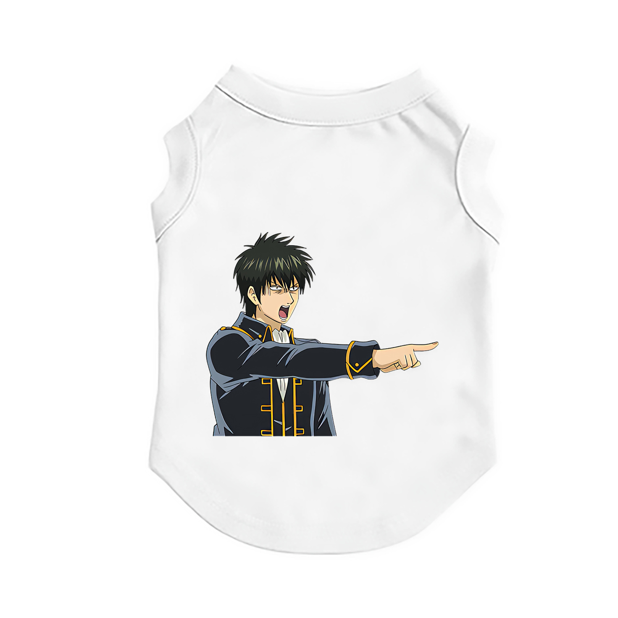 （画像用） ぎんたま 坂田銀時（さかたぎんとき） 神楽 志村新八（しむら しんぱち） GINTAMA Sakata Gintoki Kagura Shimura Shinpachi ペット用ベスト