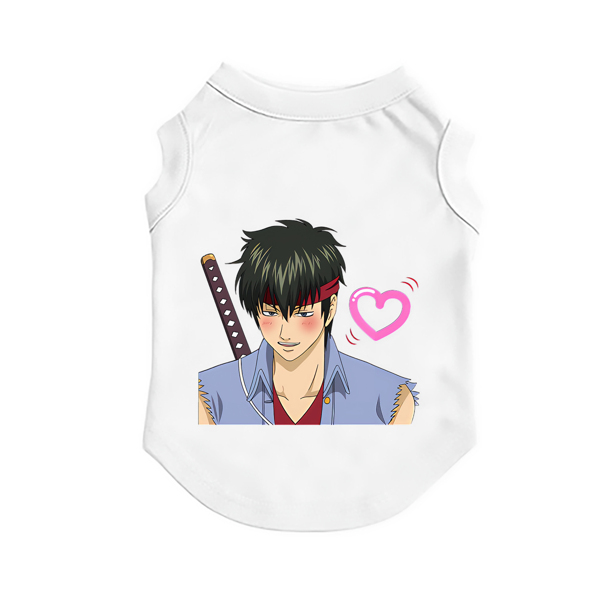 （画像用） ぎんたま 坂田銀時（さかたぎんとき） 神楽 志村新八（しむら しんぱち） GINTAMA Sakata Gintoki Kagura Shimura Shinpachi ペット用ベスト