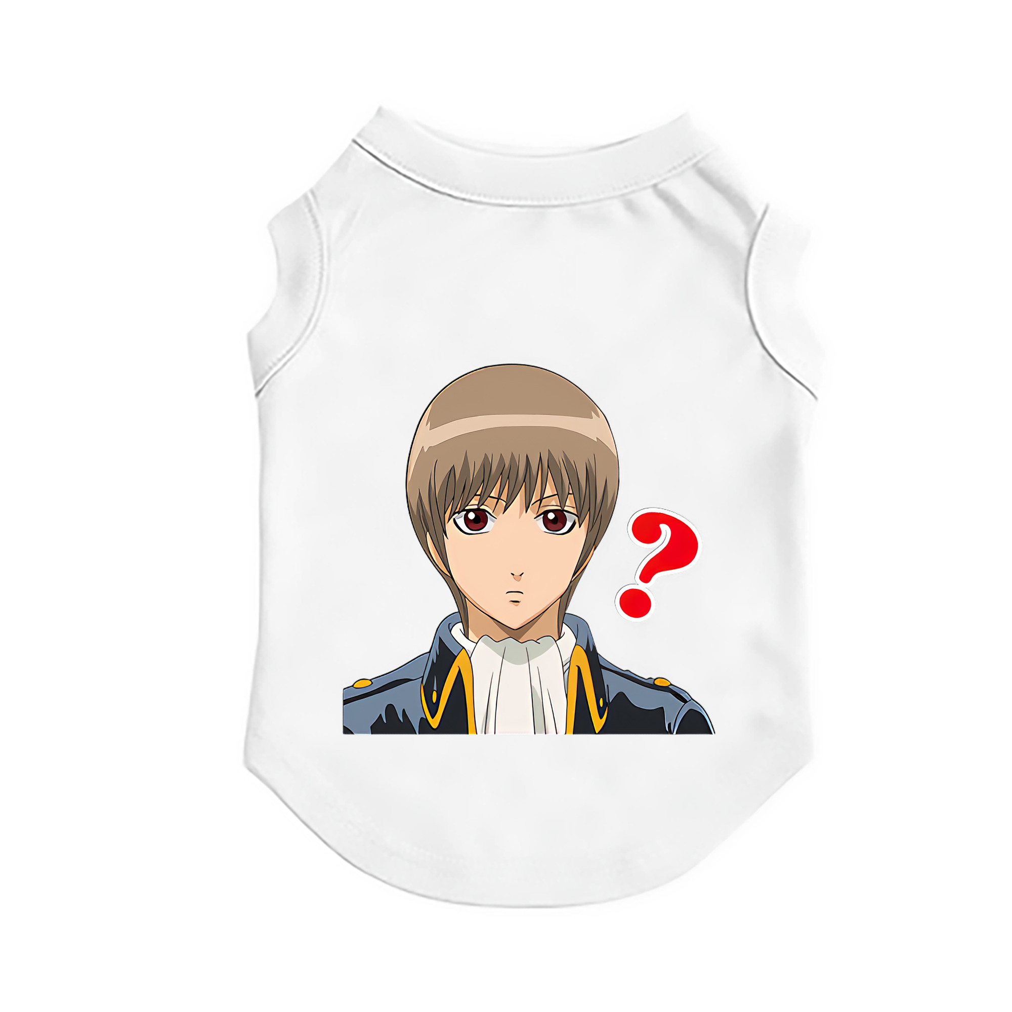 （画像用） ぎんたま 坂田銀時（さかたぎんとき） 神楽 志村新八（しむら しんぱち） GINTAMA Sakata Gintoki Kagura Shimura Shinpachi ペット用ベスト