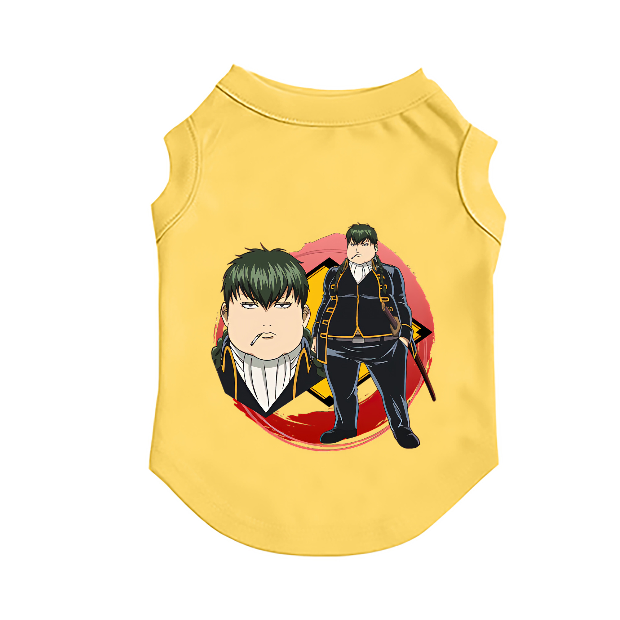 （画像用） ぎんたま 坂田銀時（さかたぎんとき） 神楽 志村新八（しむら しんぱち） GINTAMA Sakata Gintoki Kagura Shimura Shinpachi ペット用ベスト