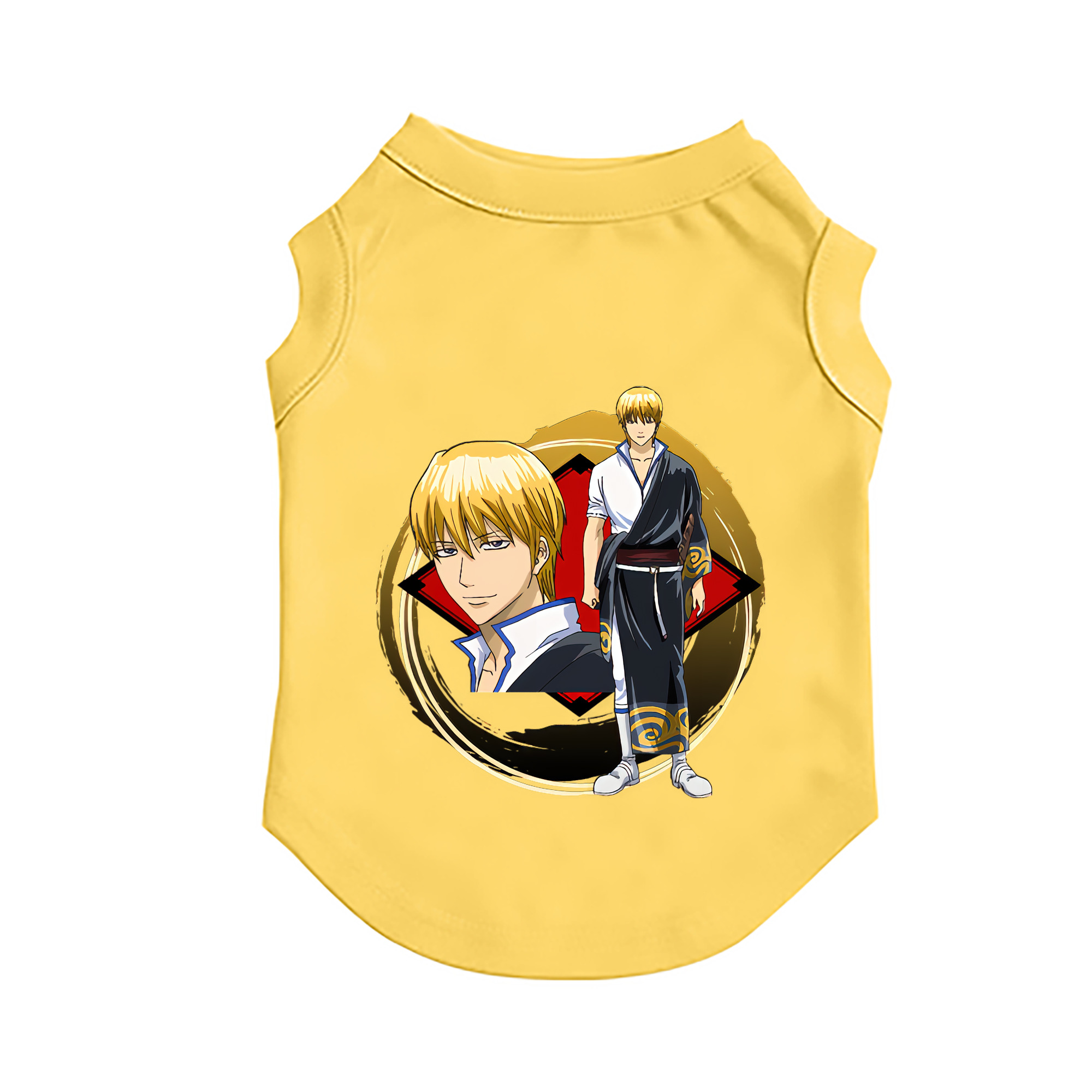 （画像用） ぎんたま 坂田銀時（さかたぎんとき） 神楽 志村新八（しむら しんぱち） GINTAMA Sakata Gintoki Kagura Shimura Shinpachi ペット用ベスト
