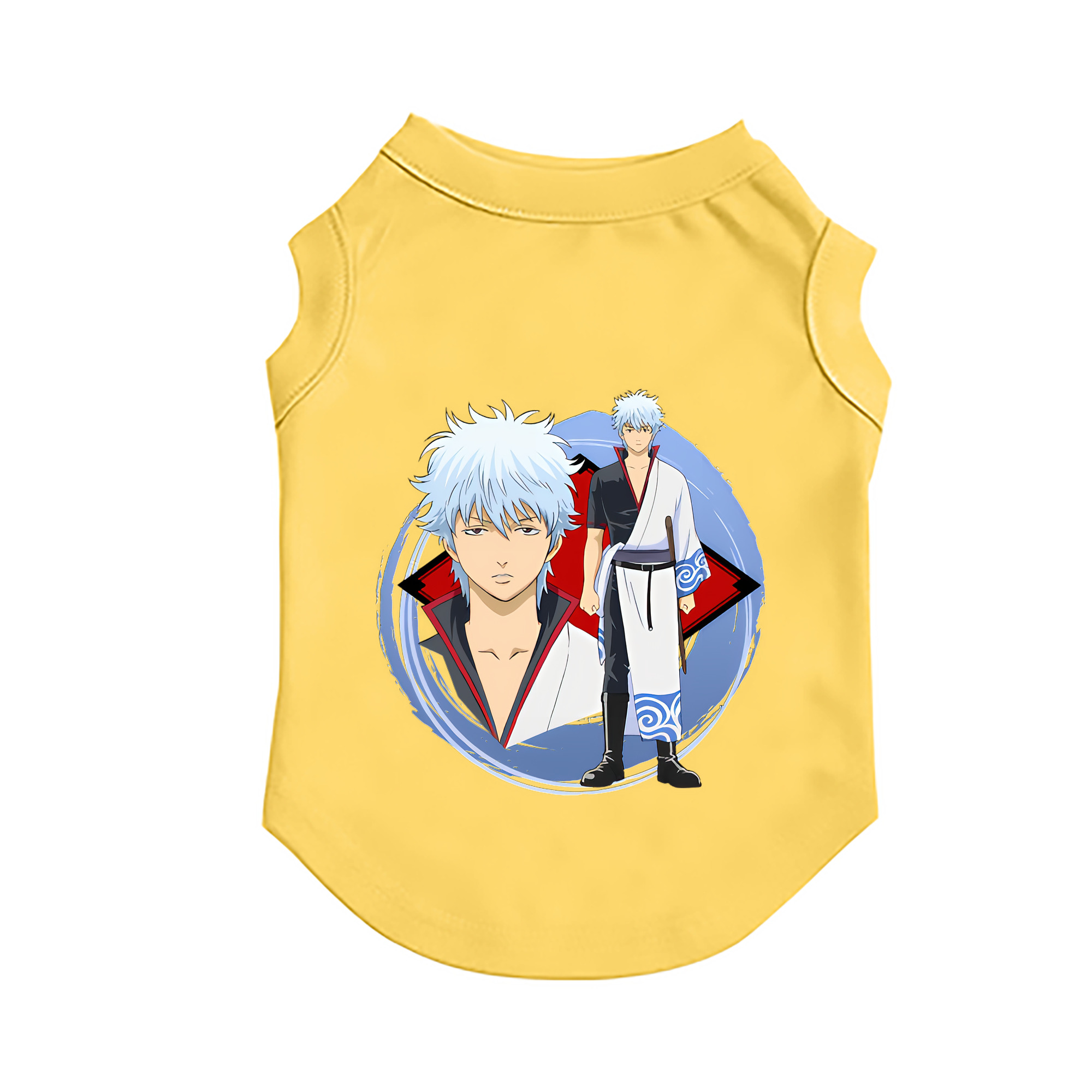 （画像用） ぎんたま 坂田銀時（さかたぎんとき） 神楽 志村新八（しむら しんぱち） GINTAMA Sakata Gintoki Kagura Shimura Shinpachi ペット用ベスト