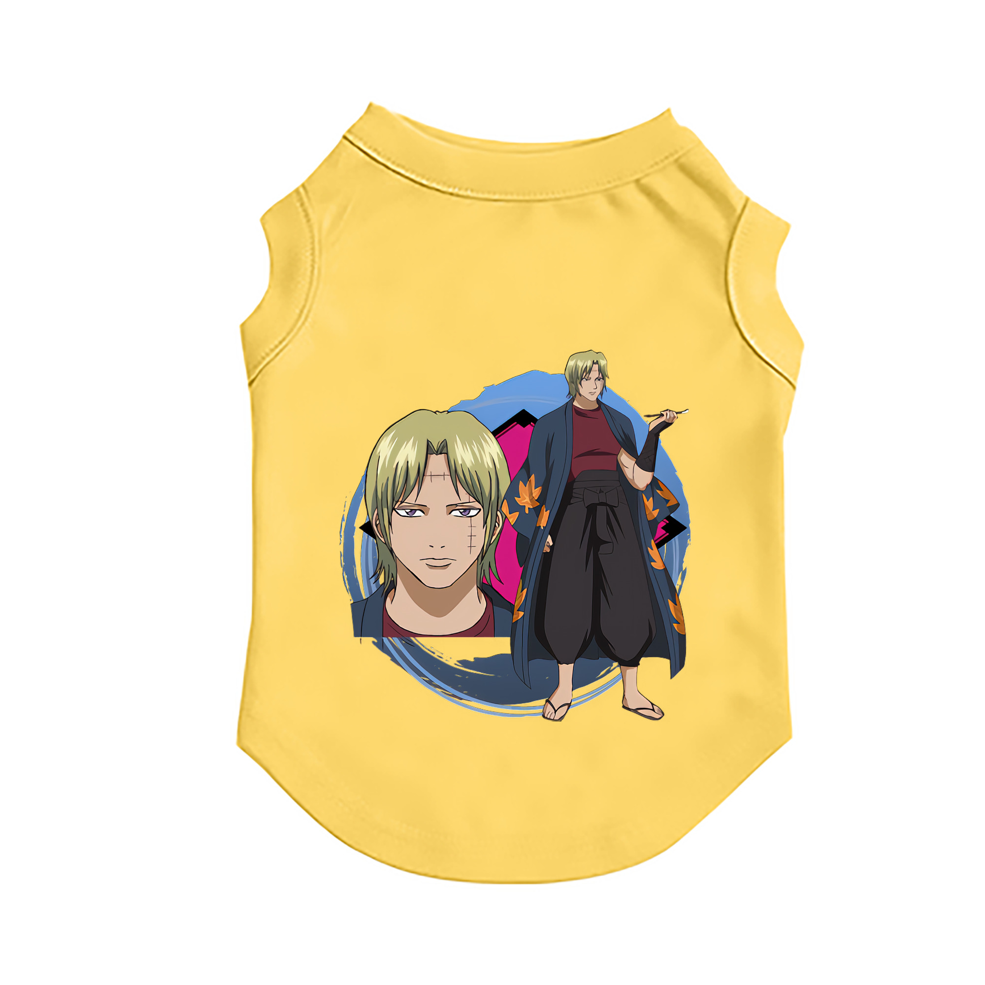 （画像用） ぎんたま 坂田銀時（さかたぎんとき） 神楽 志村新八（しむら しんぱち） GINTAMA Sakata Gintoki Kagura Shimura Shinpachi ペット用ベスト