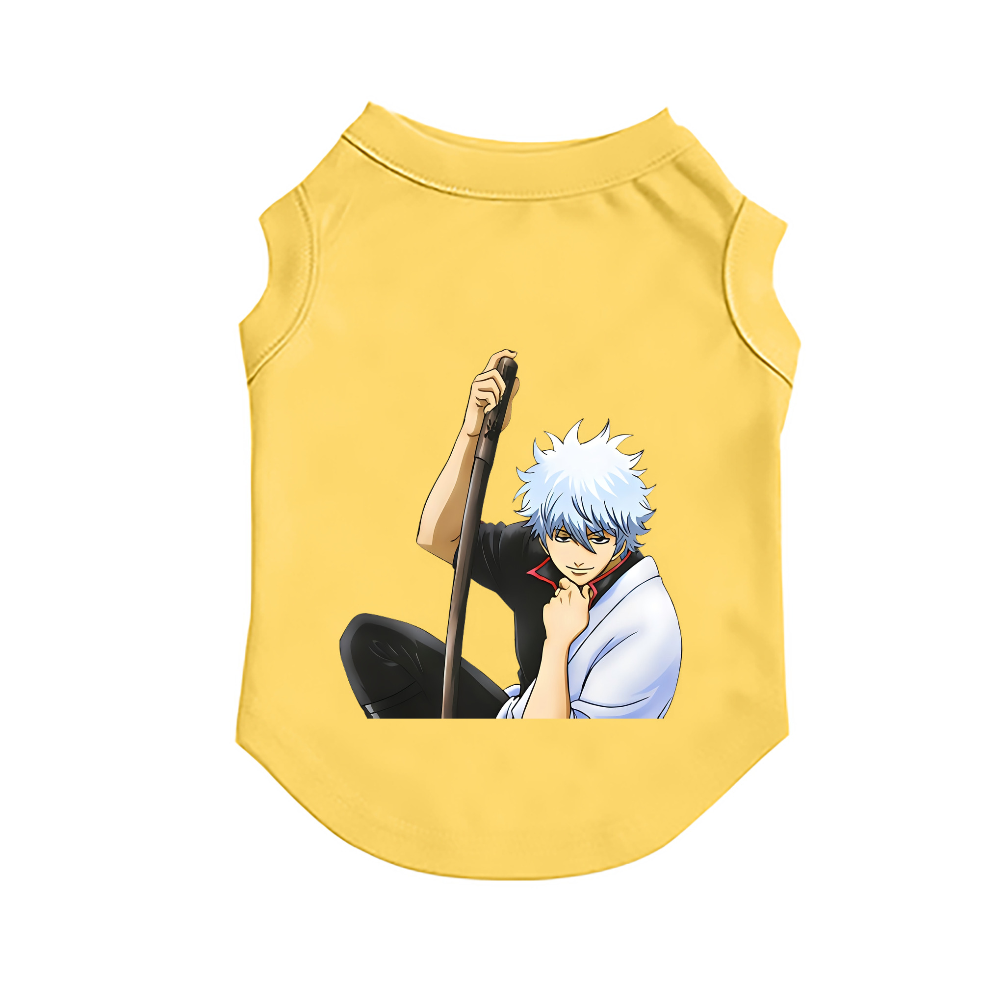 （画像用） ぎんたま 坂田銀時（さかたぎんとき） 神楽 志村新八（しむら しんぱち） GINTAMA Sakata Gintoki Kagura Shimura Shinpachi ペット用ベスト