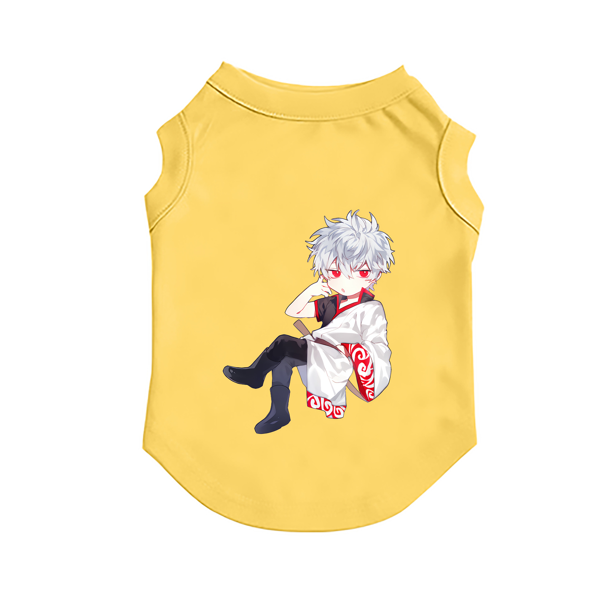 （画像用） ぎんたま 坂田銀時（さかたぎんとき） 神楽 志村新八（しむら しんぱち） GINTAMA Sakata Gintoki Kagura Shimura Shinpachi ペット用ベスト
