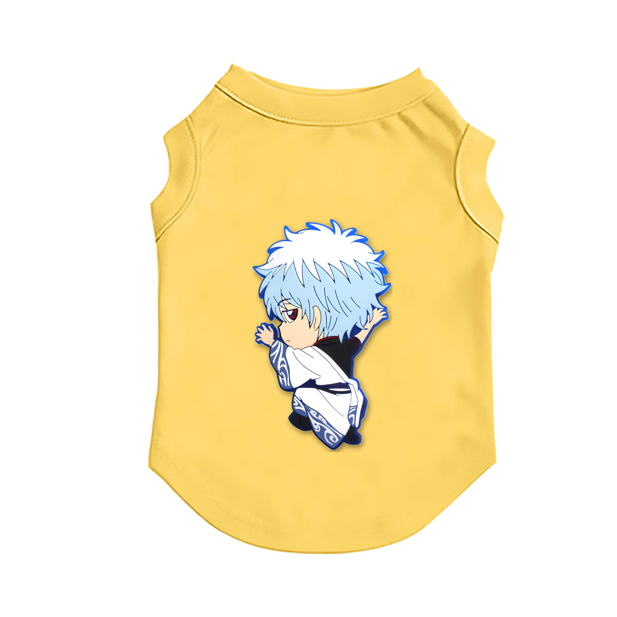 （画像用） ぎんたま 坂田銀時（さかたぎんとき） 神楽 志村新八（しむら しんぱち） GINTAMA Sakata Gintoki Kagura Shimura Shinpachi ペット用ベスト