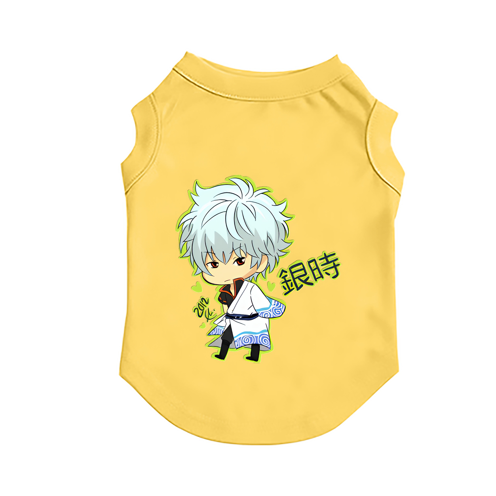 （画像用） ぎんたま 坂田銀時（さかたぎんとき） 神楽 志村新八（しむら しんぱち） GINTAMA Sakata Gintoki Kagura Shimura Shinpachi ペット用ベスト