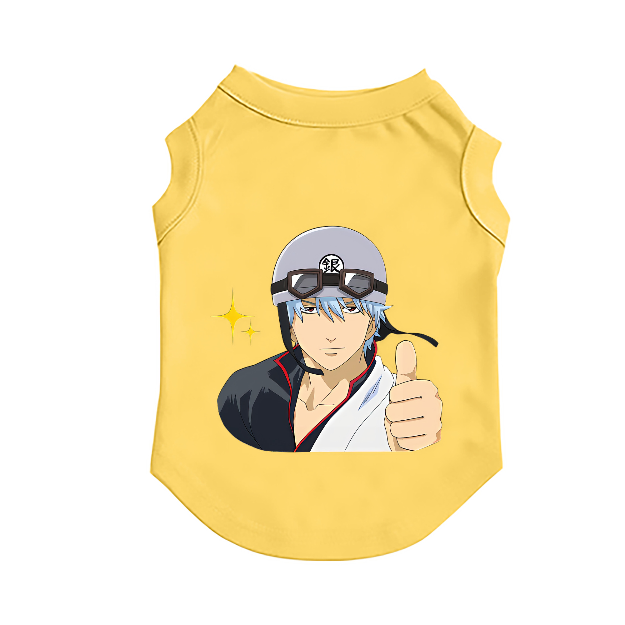 （画像用） ぎんたま 坂田銀時（さかたぎんとき） 神楽 志村新八（しむら しんぱち） GINTAMA Sakata Gintoki Kagura Shimura Shinpachi ペット用ベスト