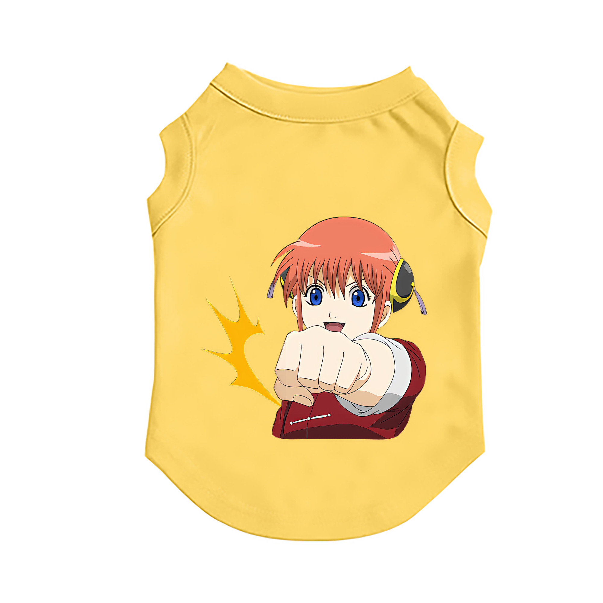 （画像用） ぎんたま 坂田銀時（さかたぎんとき） 神楽 志村新八（しむら しんぱち） GINTAMA Sakata Gintoki Kagura Shimura Shinpachi ペット用ベスト