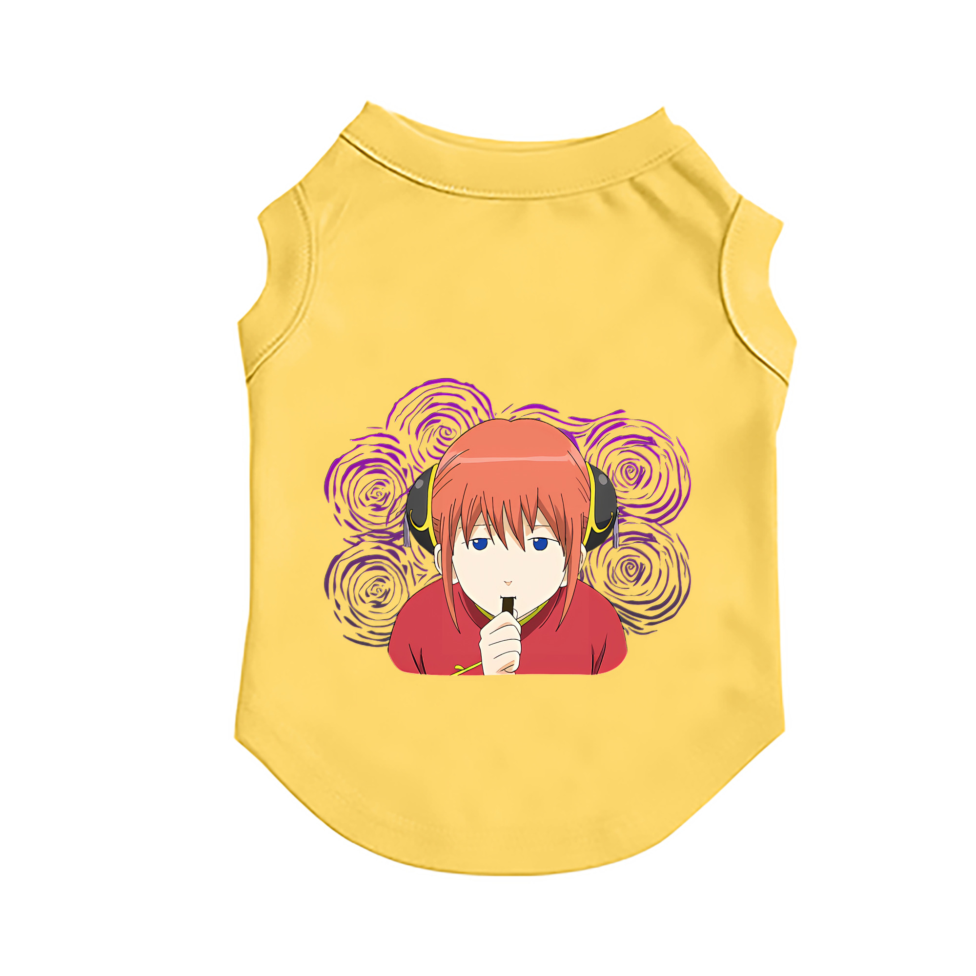 （画像用） ぎんたま 坂田銀時（さかたぎんとき） 神楽 志村新八（しむら しんぱち） GINTAMA Sakata Gintoki Kagura Shimura Shinpachi ペット用ベスト