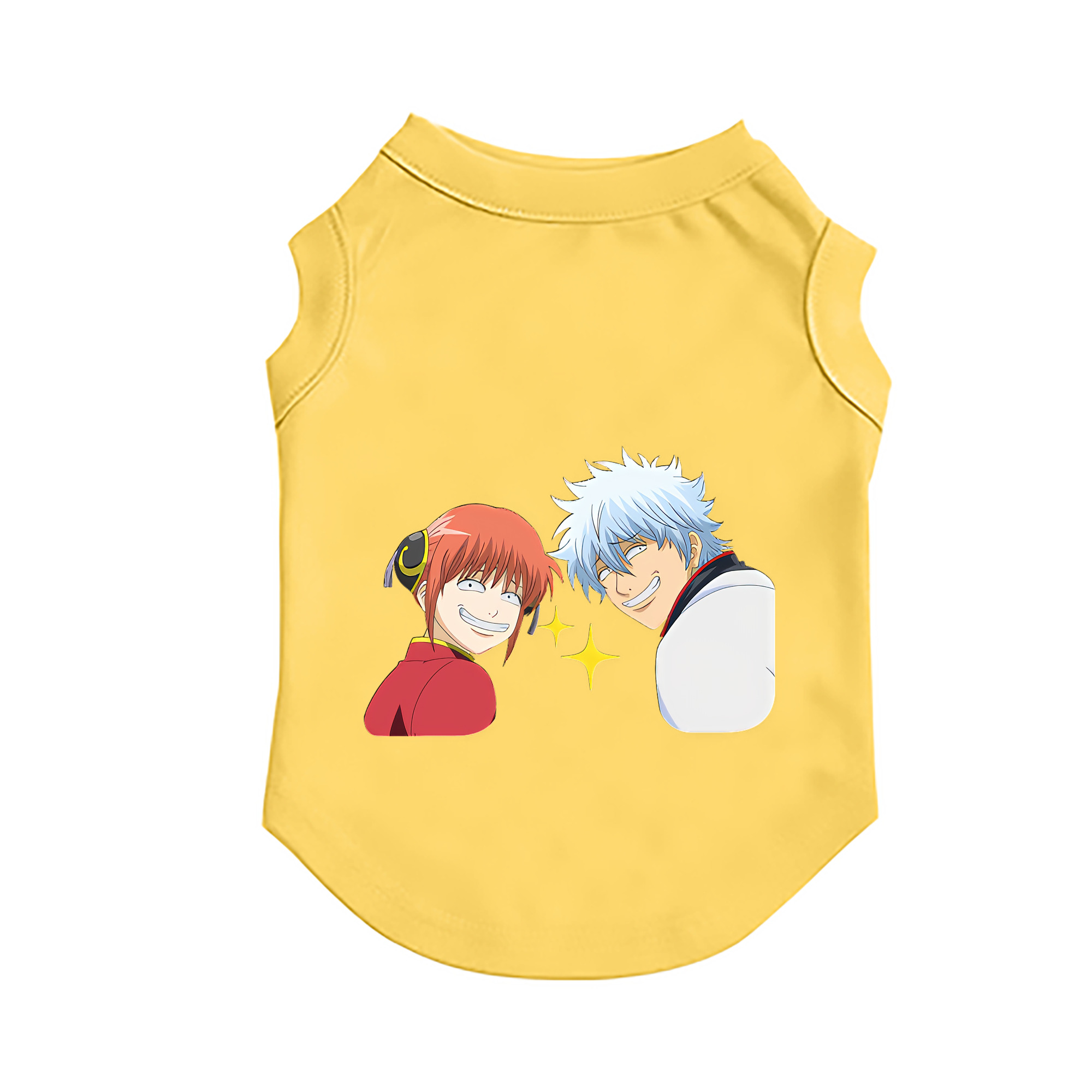 （画像用） ぎんたま 坂田銀時（さかたぎんとき） 神楽 志村新八（しむら しんぱち） GINTAMA Sakata Gintoki Kagura Shimura Shinpachi ペット用ベスト