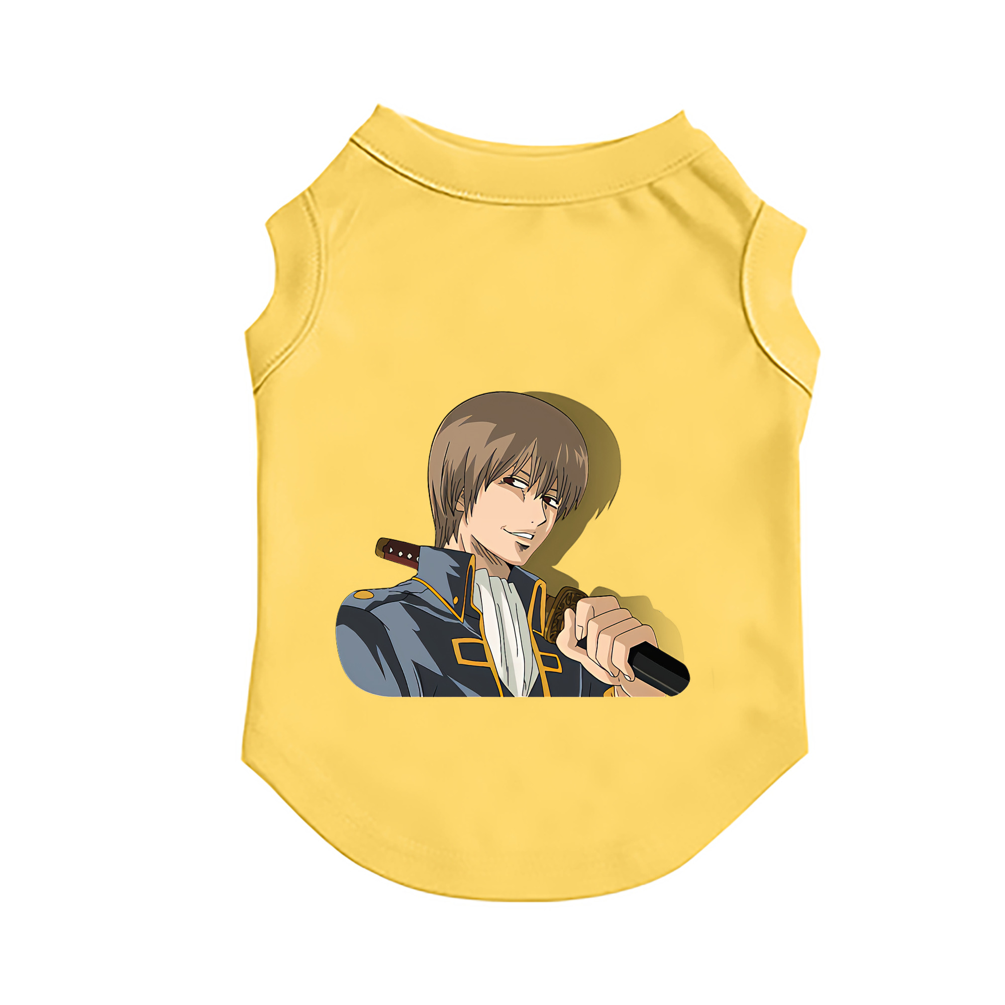 （画像用） ぎんたま 坂田銀時（さかたぎんとき） 神楽 志村新八（しむら しんぱち） GINTAMA Sakata Gintoki Kagura Shimura Shinpachi ペット用ベスト