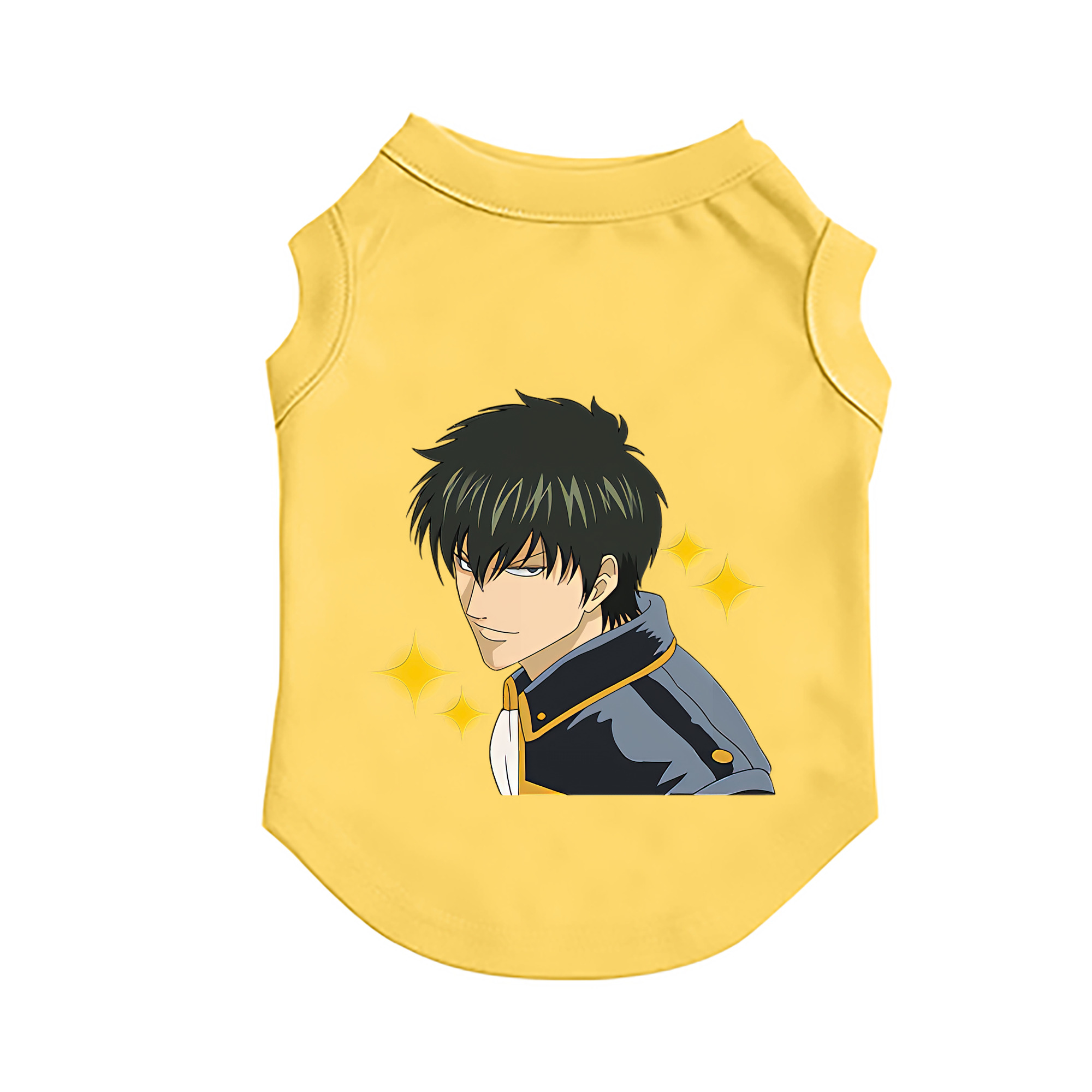 （画像用） ぎんたま 坂田銀時（さかたぎんとき） 神楽 志村新八（しむら しんぱち） GINTAMA Sakata Gintoki Kagura Shimura Shinpachi ペット用ベスト