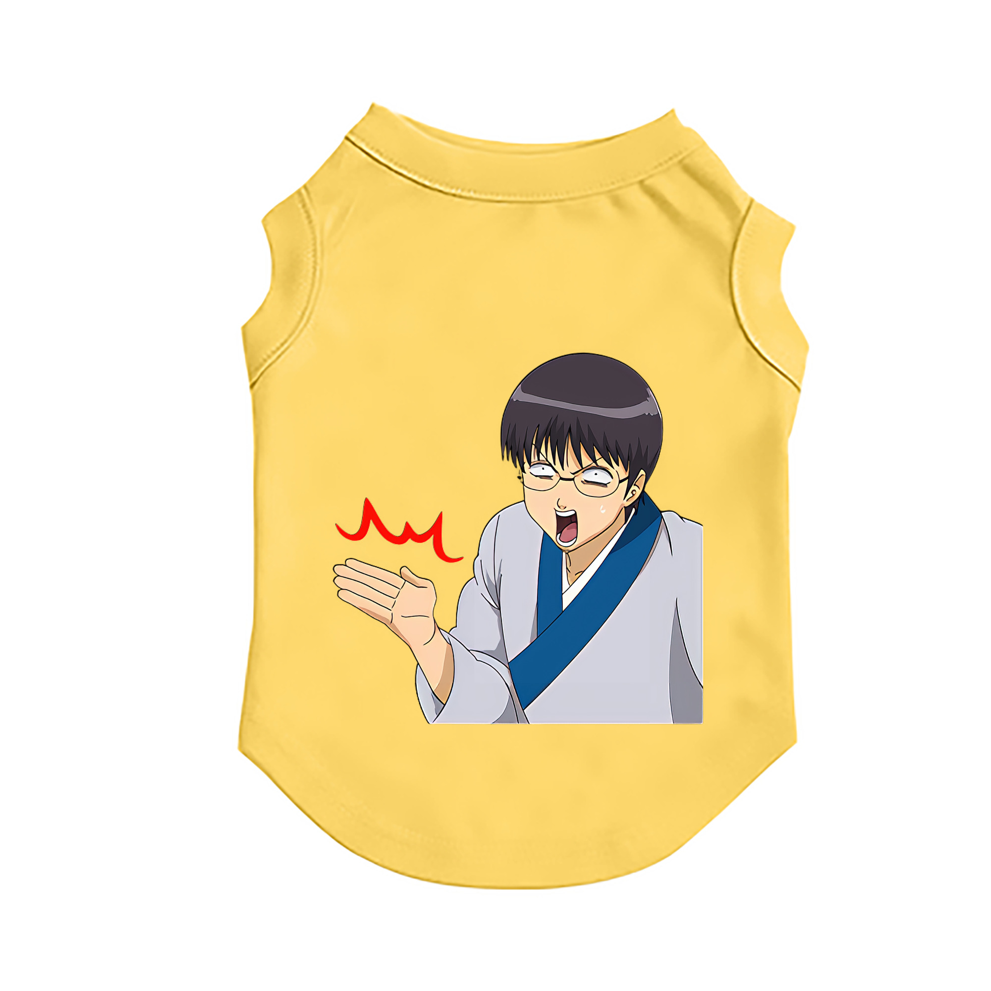 （画像用） ぎんたま 坂田銀時（さかたぎんとき） 神楽 志村新八（しむら しんぱち） GINTAMA Sakata Gintoki Kagura Shimura Shinpachi ペット用ベスト