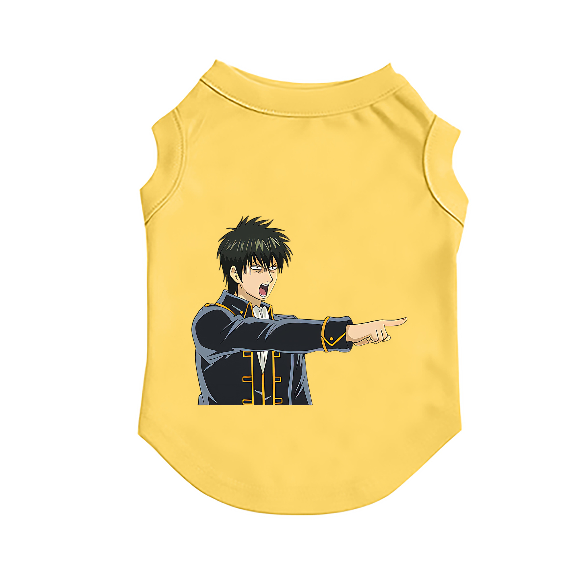 （画像用） ぎんたま 坂田銀時（さかたぎんとき） 神楽 志村新八（しむら しんぱち） GINTAMA Sakata Gintoki Kagura Shimura Shinpachi ペット用ベスト