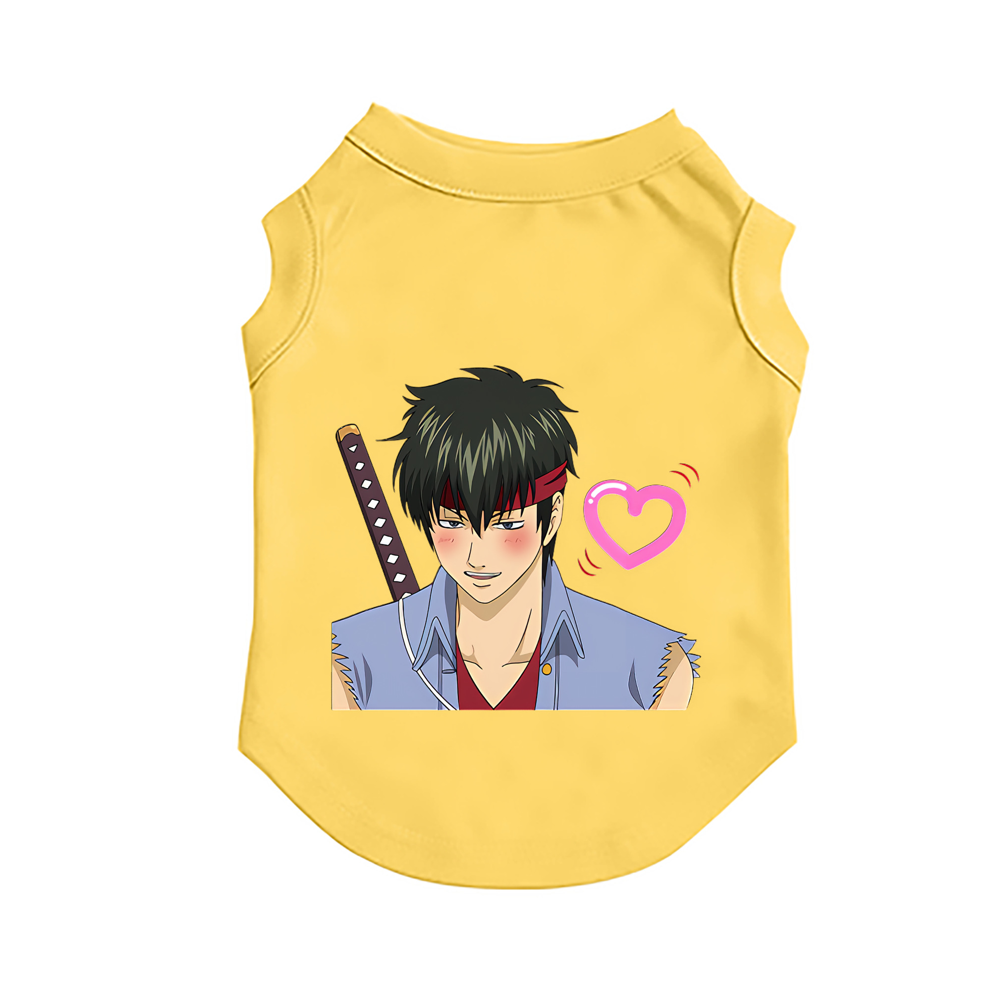 （画像用） ぎんたま 坂田銀時（さかたぎんとき） 神楽 志村新八（しむら しんぱち） GINTAMA Sakata Gintoki Kagura Shimura Shinpachi ペット用ベスト
