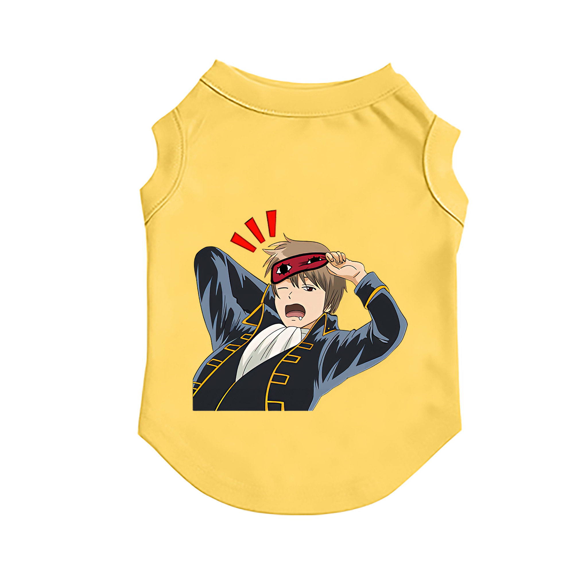（画像用） ぎんたま 坂田銀時（さかたぎんとき） 神楽 志村新八（しむら しんぱち） GINTAMA Sakata Gintoki Kagura Shimura Shinpachi ペット用ベスト