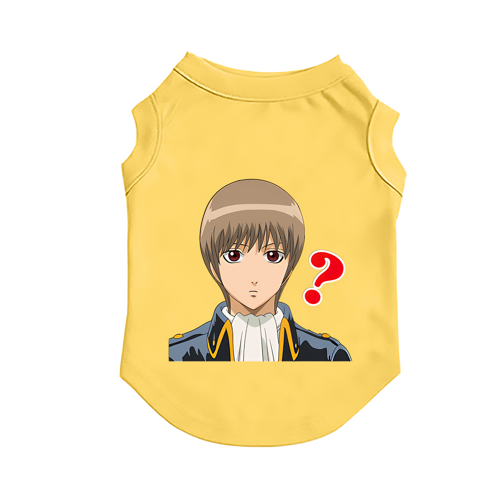 （画像用） ぎんたま 坂田銀時（さかたぎんとき） 神楽 志村新八（しむら しんぱち） GINTAMA Sakata Gintoki Kagura Shimura Shinpachi ペット用ベスト