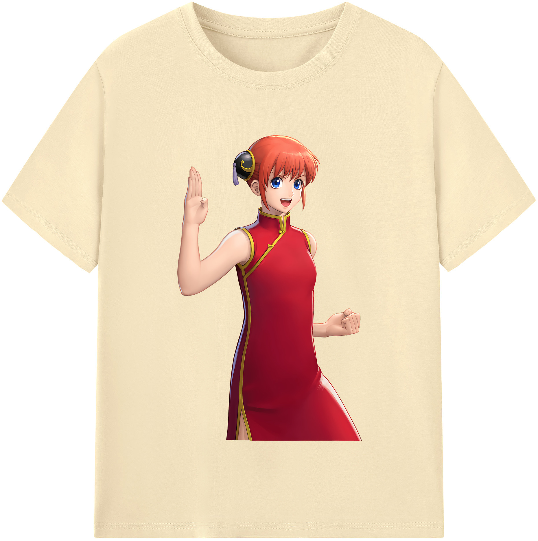 （画像用） ぎんたま 坂田銀時（さかたぎんとき） 神楽 志村新八（しむら しんぱち） GINTAMA Sakata Gintoki Kagura Shimura Shinpachi 綿100％半袖Tシャツ（フロントプリント）