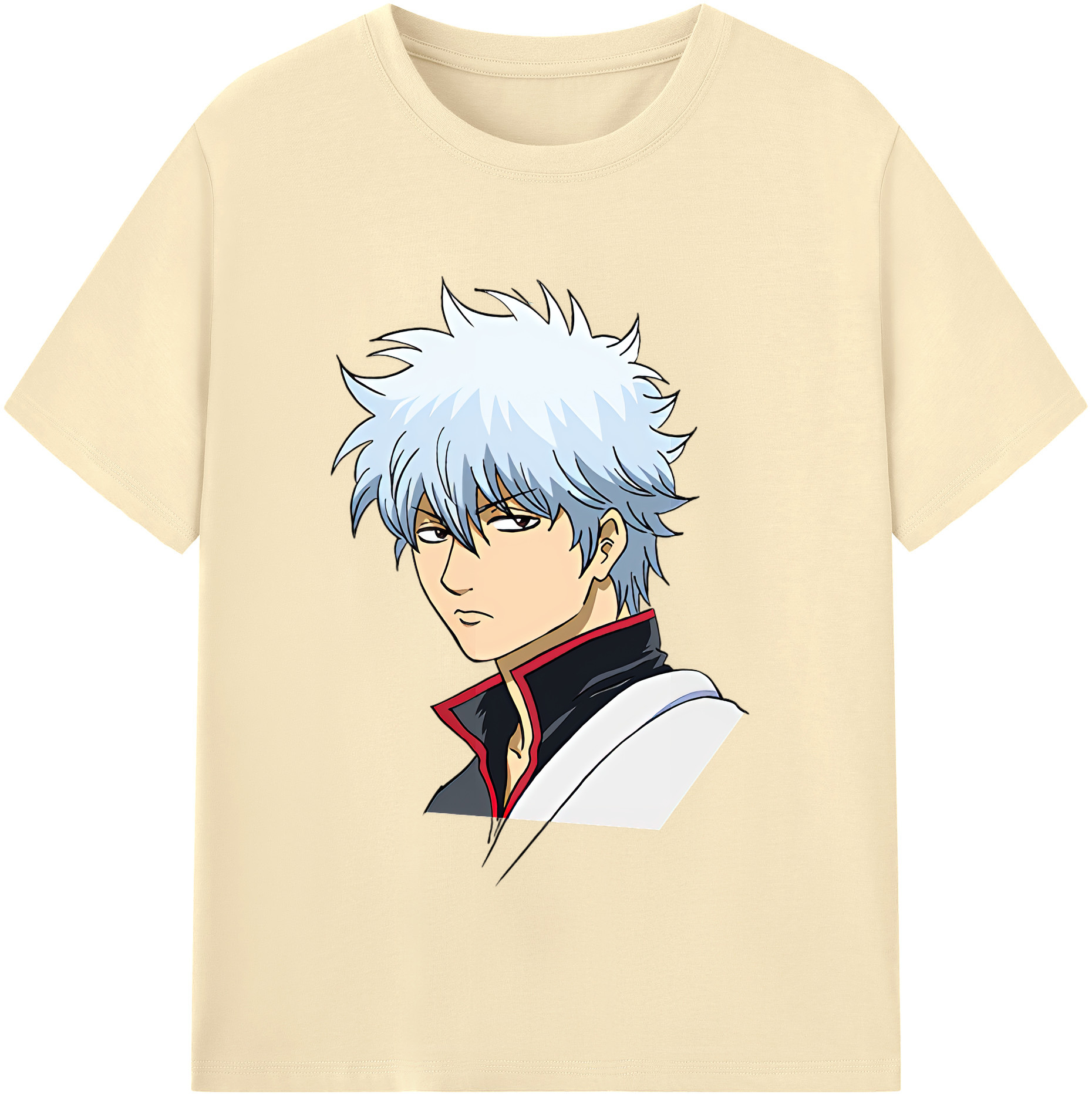 （画像用） ぎんたま 坂田銀時（さかたぎんとき） 神楽 志村新八（しむら しんぱち） GINTAMA Sakata Gintoki Kagura Shimura Shinpachi 綿100％半袖Tシャツ（フロントプリント）