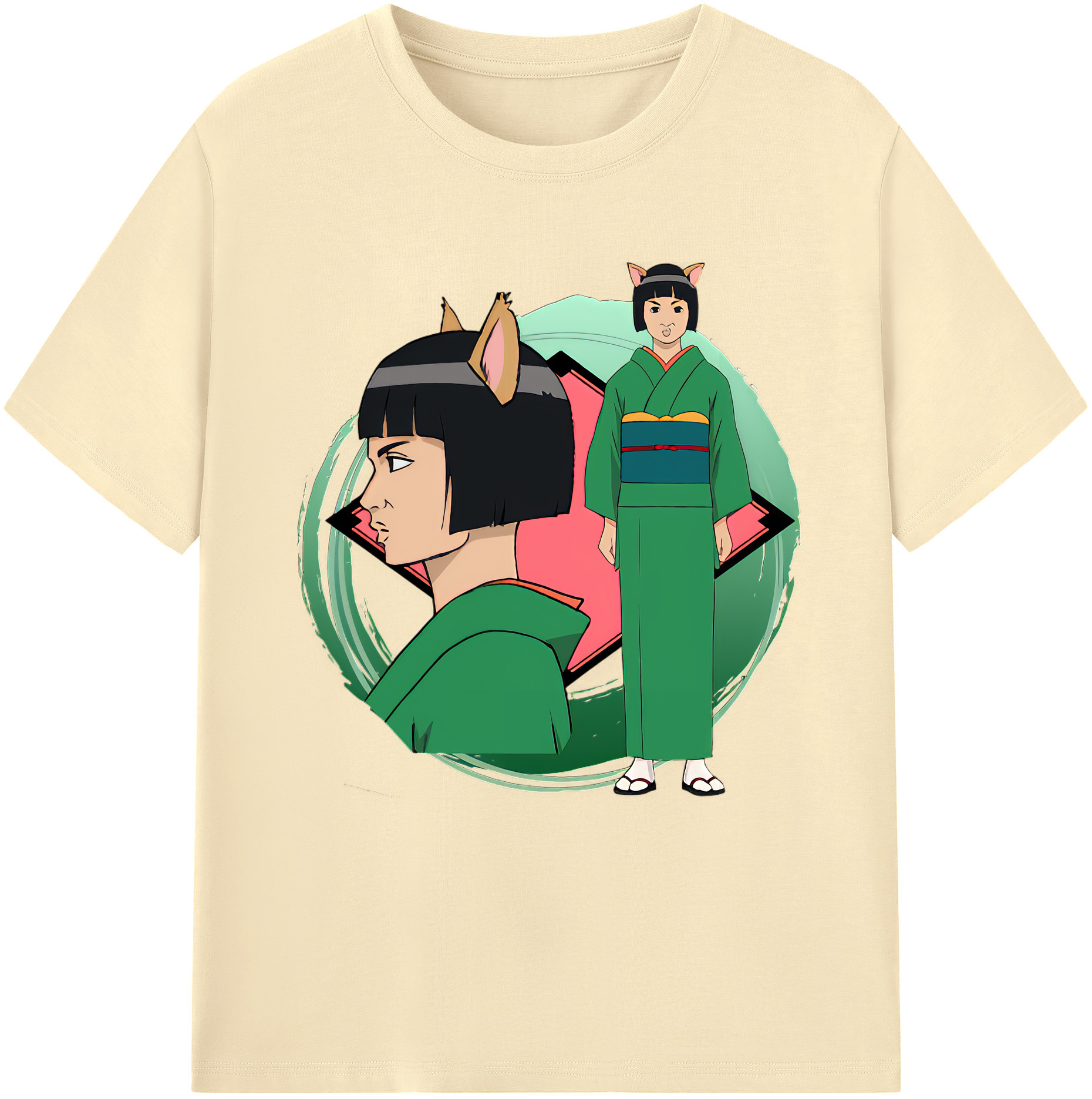 （画像用） ぎんたま 坂田銀時（さかたぎんとき） 神楽 志村新八（しむら しんぱち） GINTAMA Sakata Gintoki Kagura Shimura Shinpachi 綿100％半袖Tシャツ（フロントプリント）