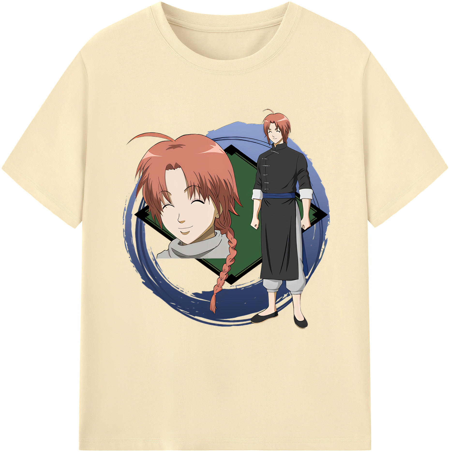 （画像用） ぎんたま 坂田銀時（さかたぎんとき） 神楽 志村新八（しむら しんぱち） GINTAMA Sakata Gintoki Kagura Shimura Shinpachi 綿100％半袖Tシャツ（フロントプリント）