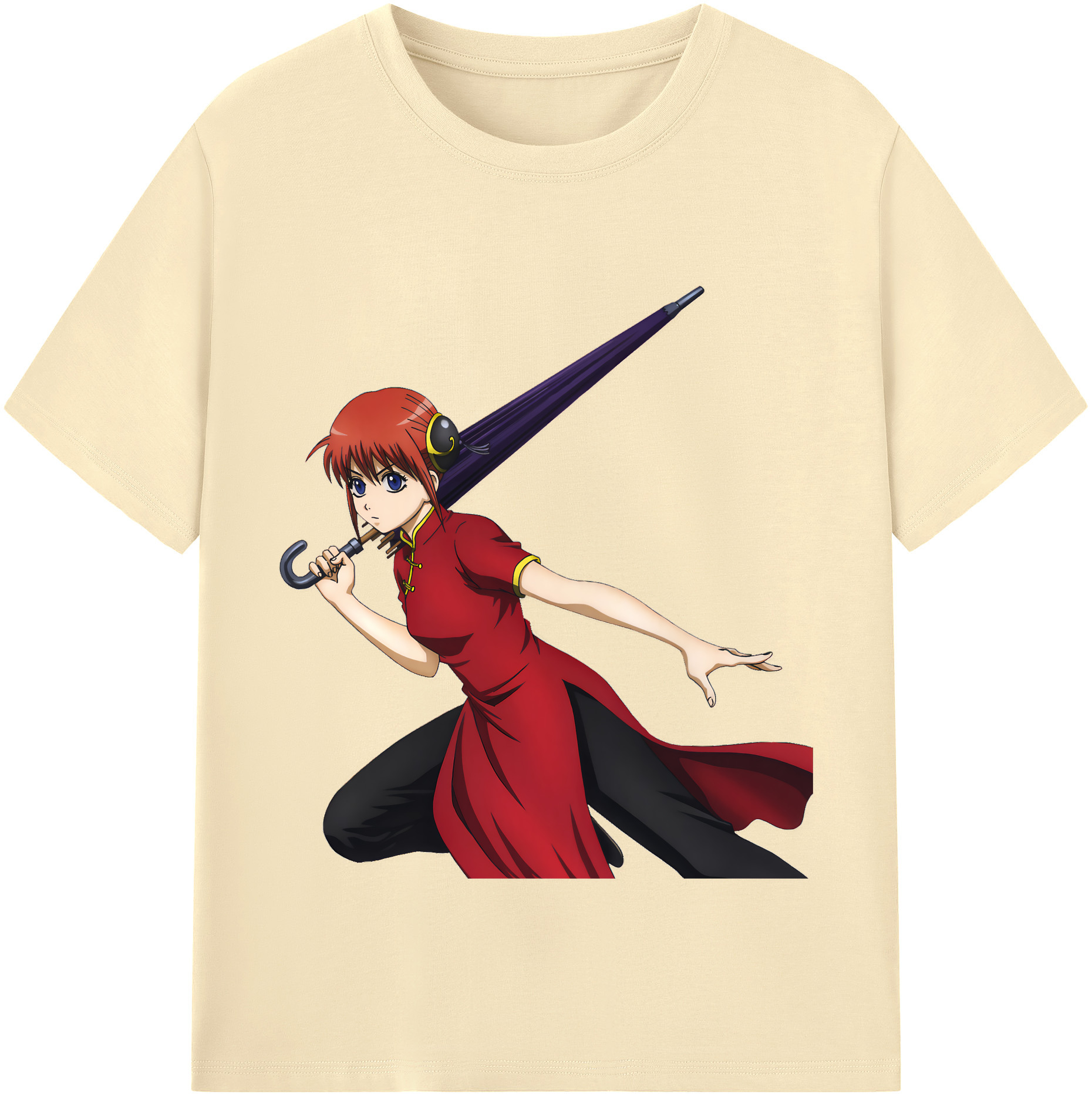 （画像用） ぎんたま 坂田銀時（さかたぎんとき） 神楽 志村新八（しむら しんぱち） GINTAMA Sakata Gintoki Kagura Shimura Shinpachi 綿100％半袖Tシャツ（フロントプリント）