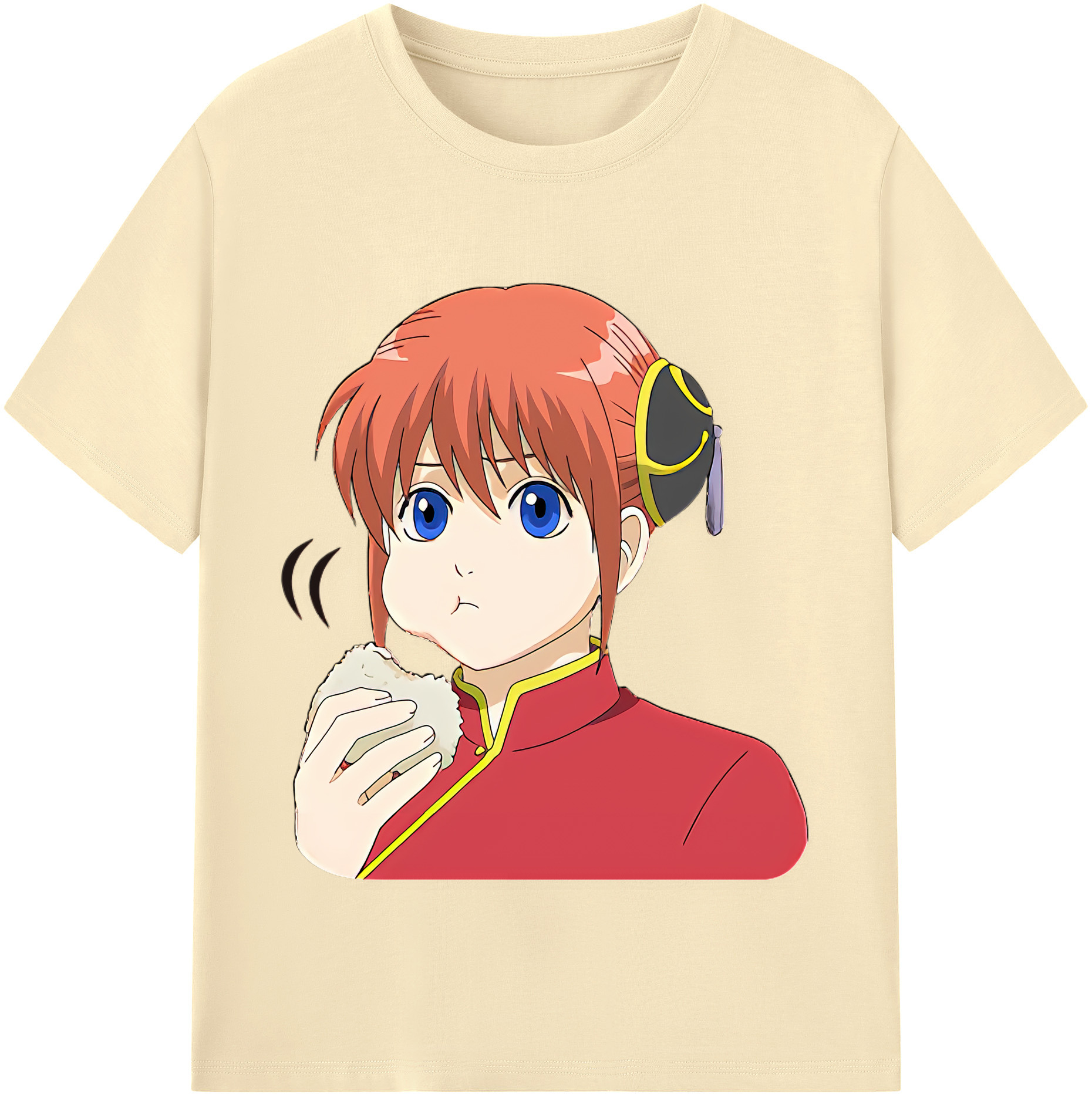 （画像用） ぎんたま 坂田銀時（さかたぎんとき） 神楽 志村新八（しむら しんぱち） GINTAMA Sakata Gintoki Kagura Shimura Shinpachi 綿100％半袖Tシャツ（フロントプリント）